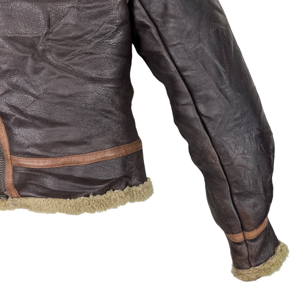 45rpm 🔥 ARCHIVES 45rpm KIRO HIRATA CROP LEATHER SHEARLING JACKET Size US S / EU 44-46 / 1 - 12 Thumbnail