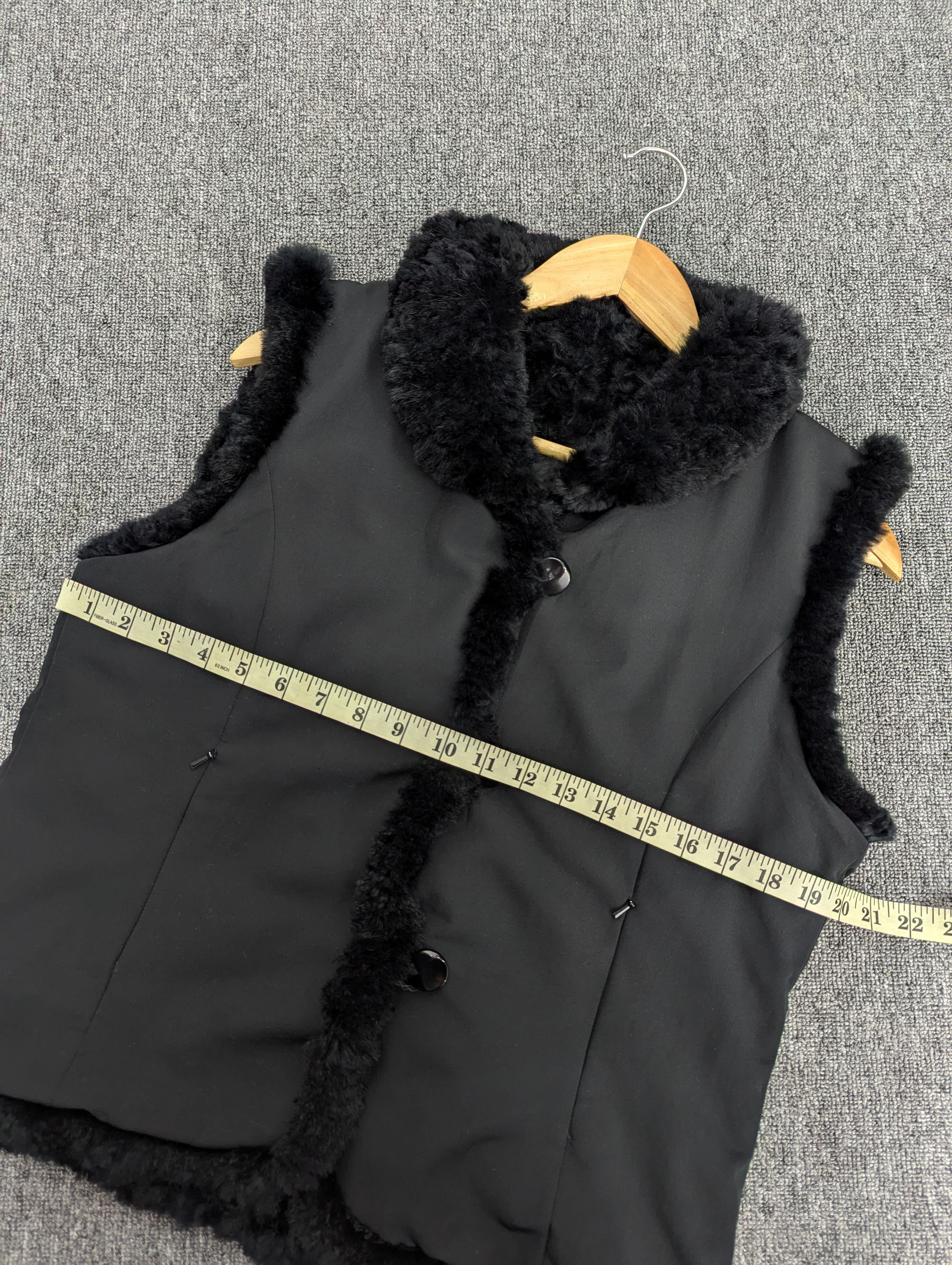Japanese Brand Unbrand Mink Fur Rabbit Reversible Sleeveless Jacket Size M / US 6-8 / IT 42-44 - 15 Thumbnail