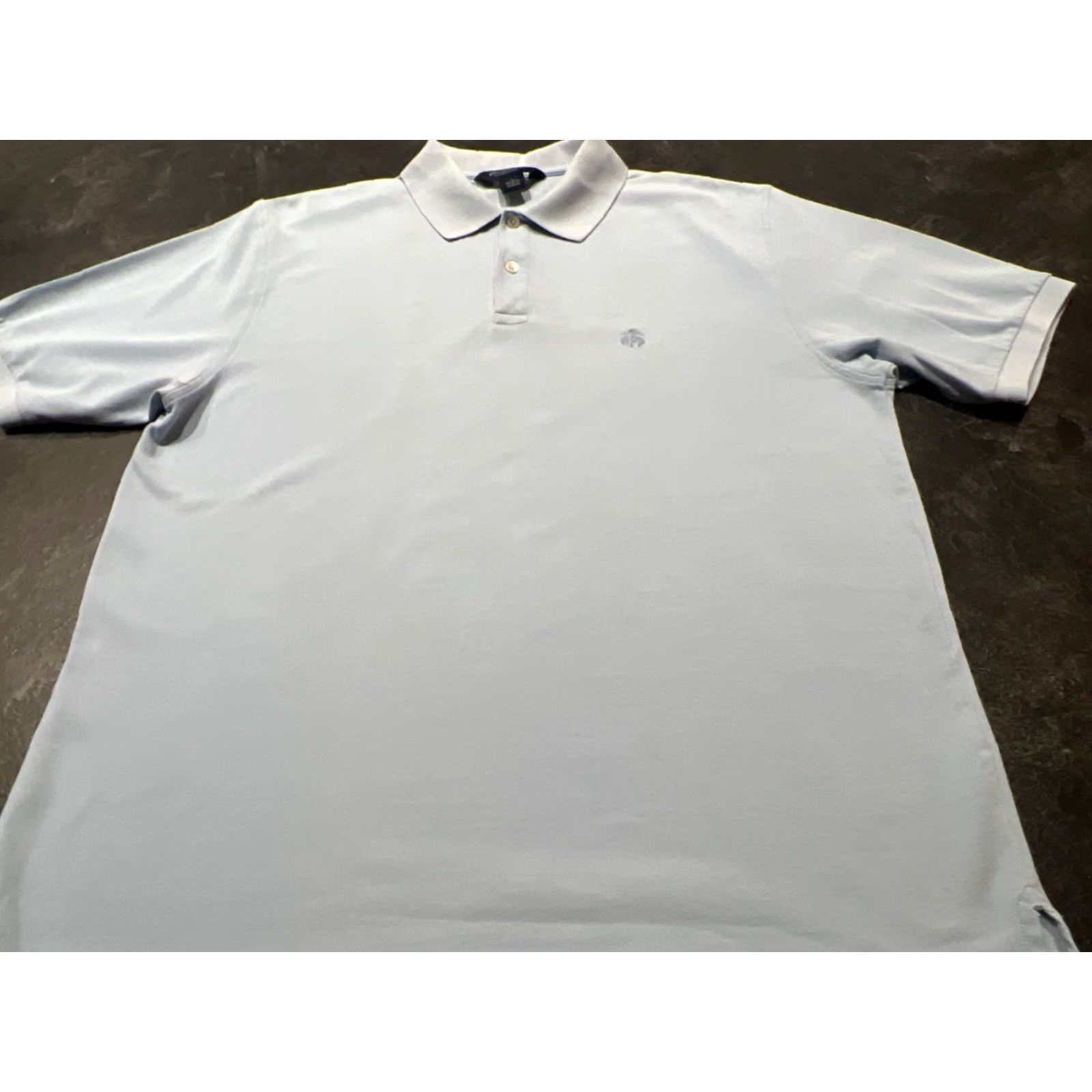 Brooks Brothers BROOKS BROTHERS 1818 Polo Shirt Striped Short Sleeve Light Blue L Mens Size L Blue 1818 Performance Original Fit Size US L / EU 52-54 / 3 - 2 Thumbnail