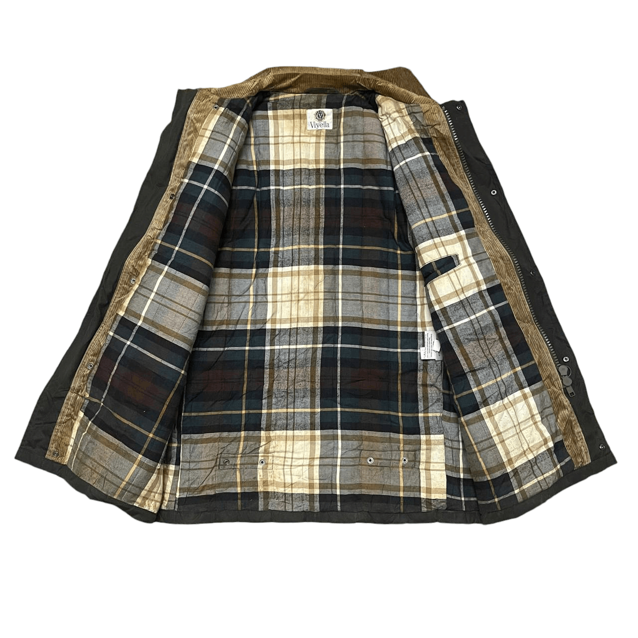 Viyella Vintage Viyella Oil Impregnated Jacket Corduroy Collar Size US M / EU 48-50 / 2 - 10 Thumbnail