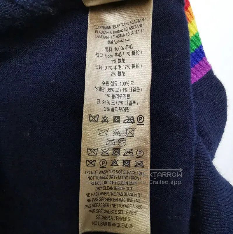 Burberry Burberry Colorblock Wool Knit Sweater for Women. Size XS / US 0-2 / IT 36-38 - 4 Thumbnail