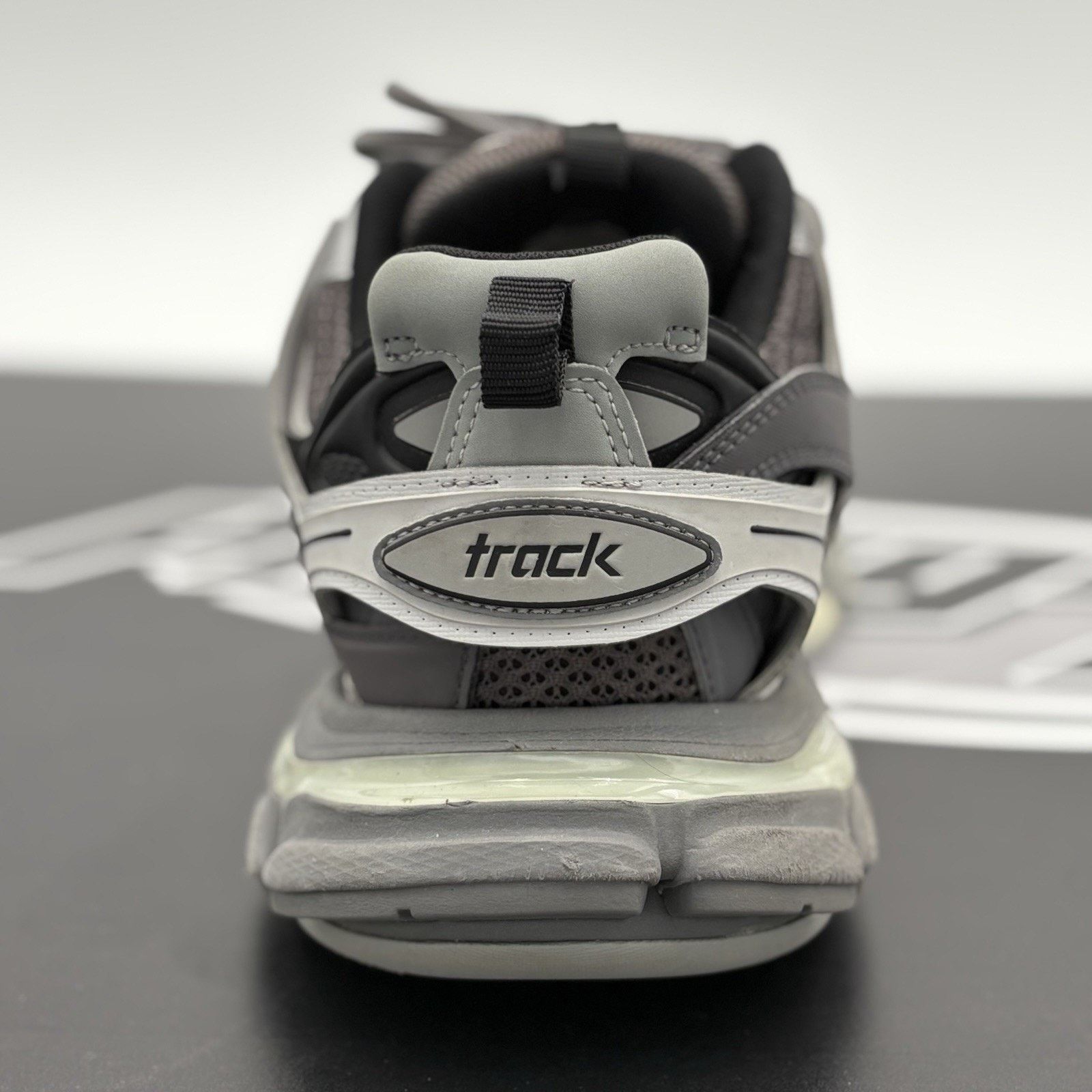 Balenciaga Balenciaga Track LED Sneaker ' Silver, Grey ' | GREAT COND! Size US 7 / EU 40 - 10 Thumbnail