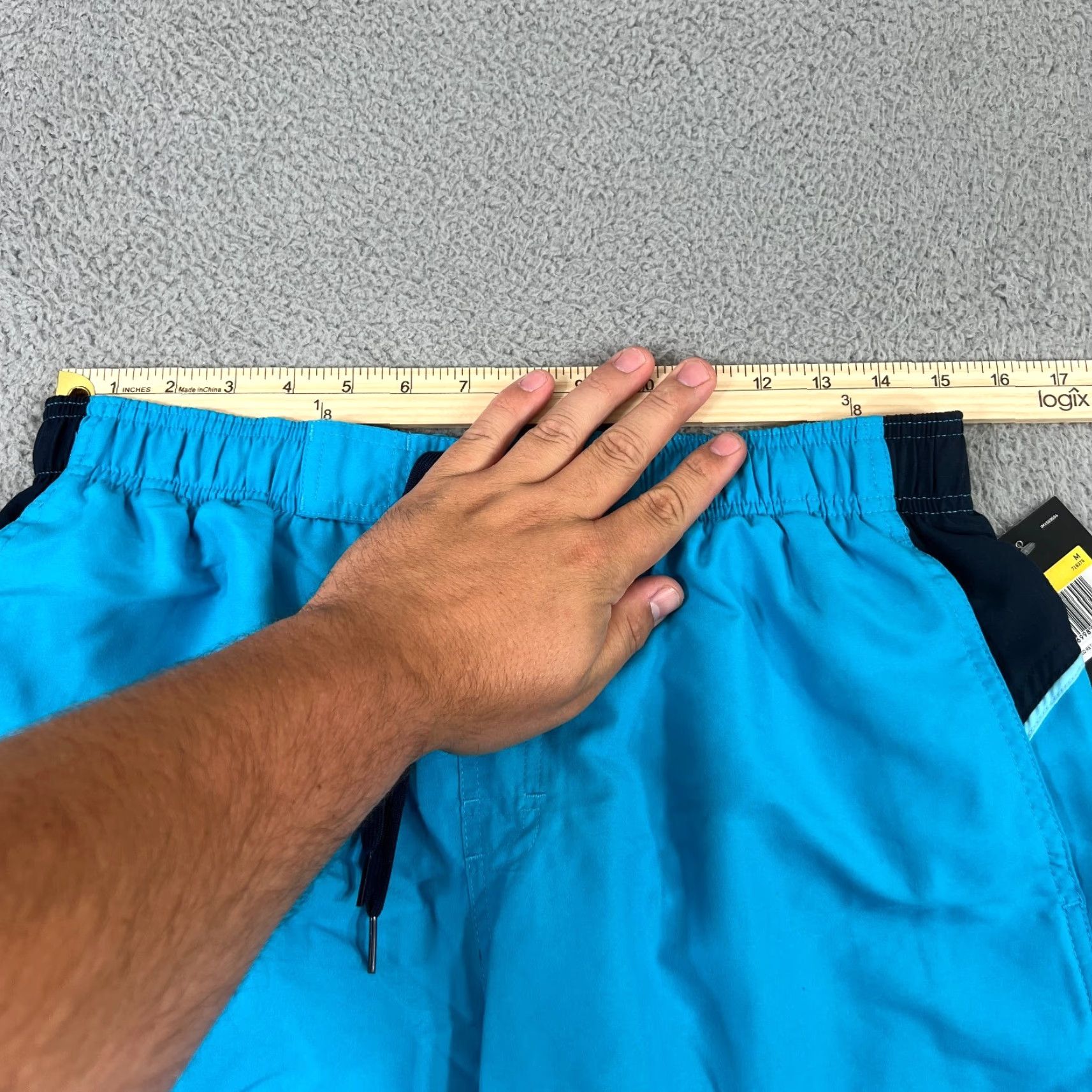 Nike Nike Mens M Volley Surfing Swim Trunks Board Shorts Blue Lined 100% Polyester Polyester NESS9509 Swim Trunks Lined Board Shorts Nike M Blue Trunks Size US 31 - 5 Thumbnail