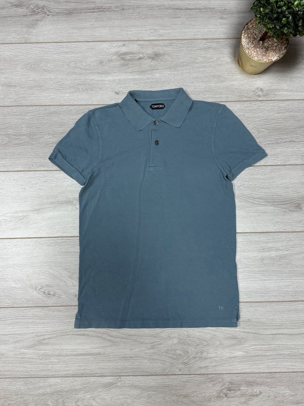 Tom Ford Tom Ford polo TF logo shirt tee Size US S / EU 44-46 / 1 - 4 Thumbnail