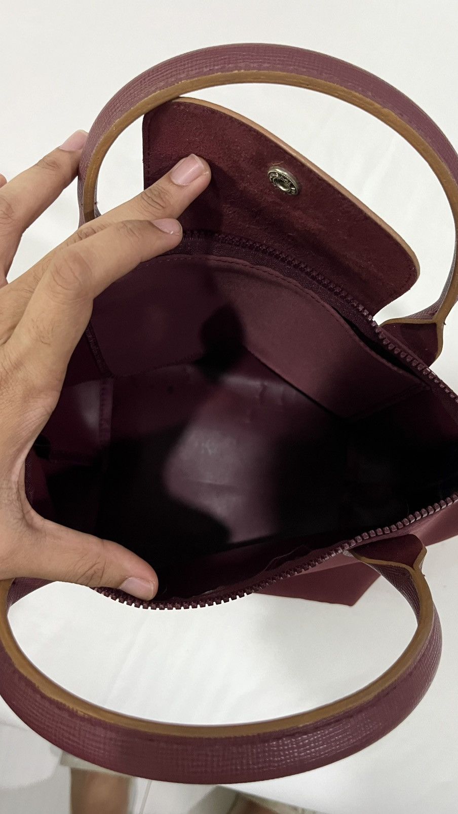 Longchamp Longchamp Modele Depose Maroon Size ONE SIZE - 5 Thumbnail