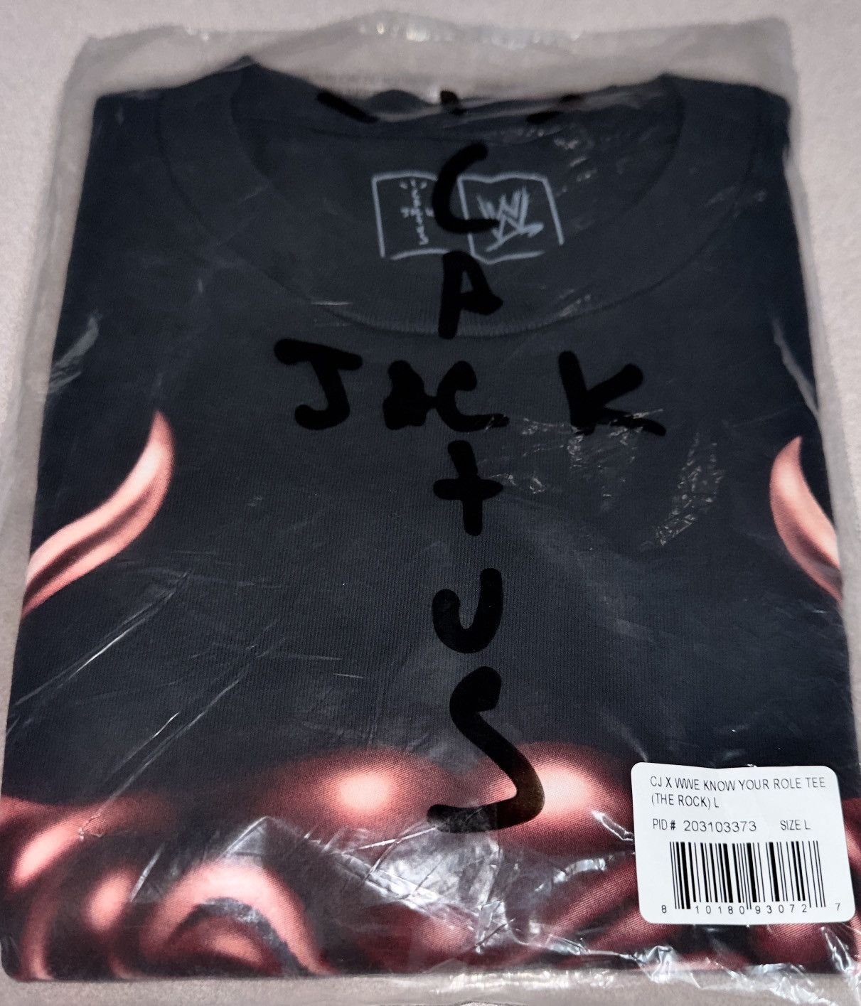 Travis Scott × WWE Cactus Jack & WWE - Know Your Role T