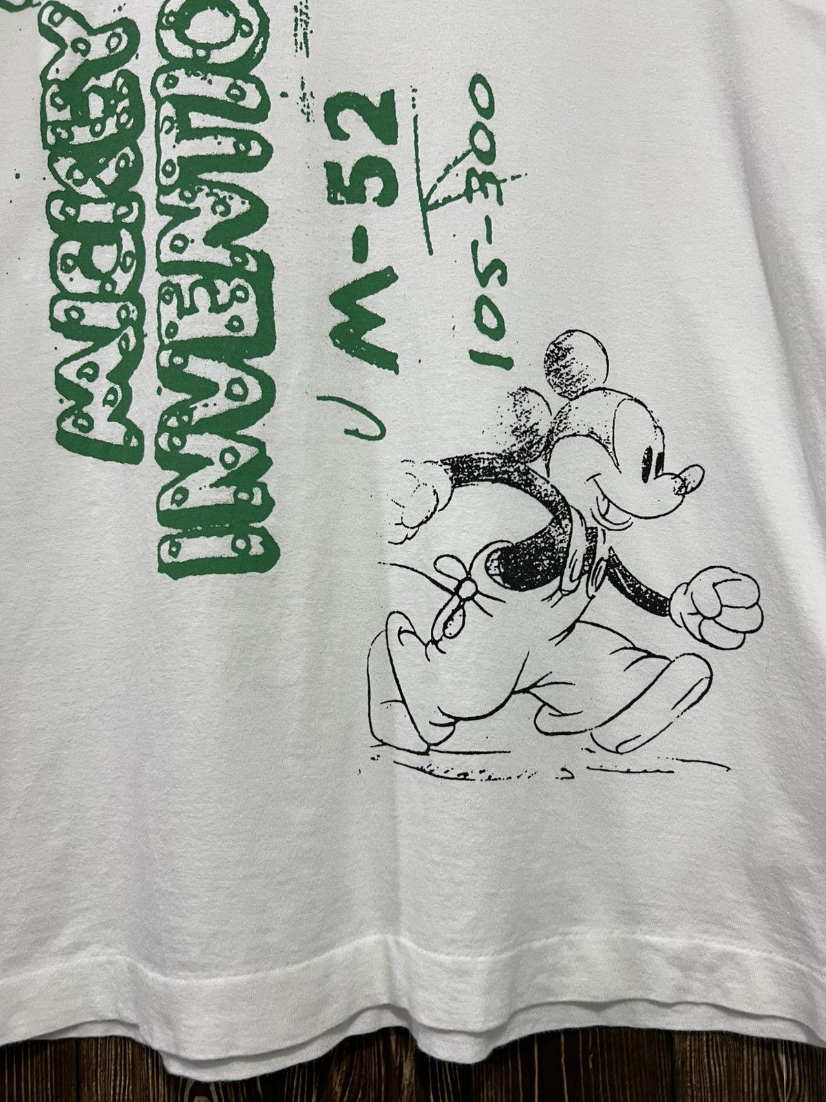 Comme des Garcons Comme Des Garcons Homme Deux x Mickey Mouse Tshirt Size US M / EU 48-50 / 2 - 3 Thumbnail