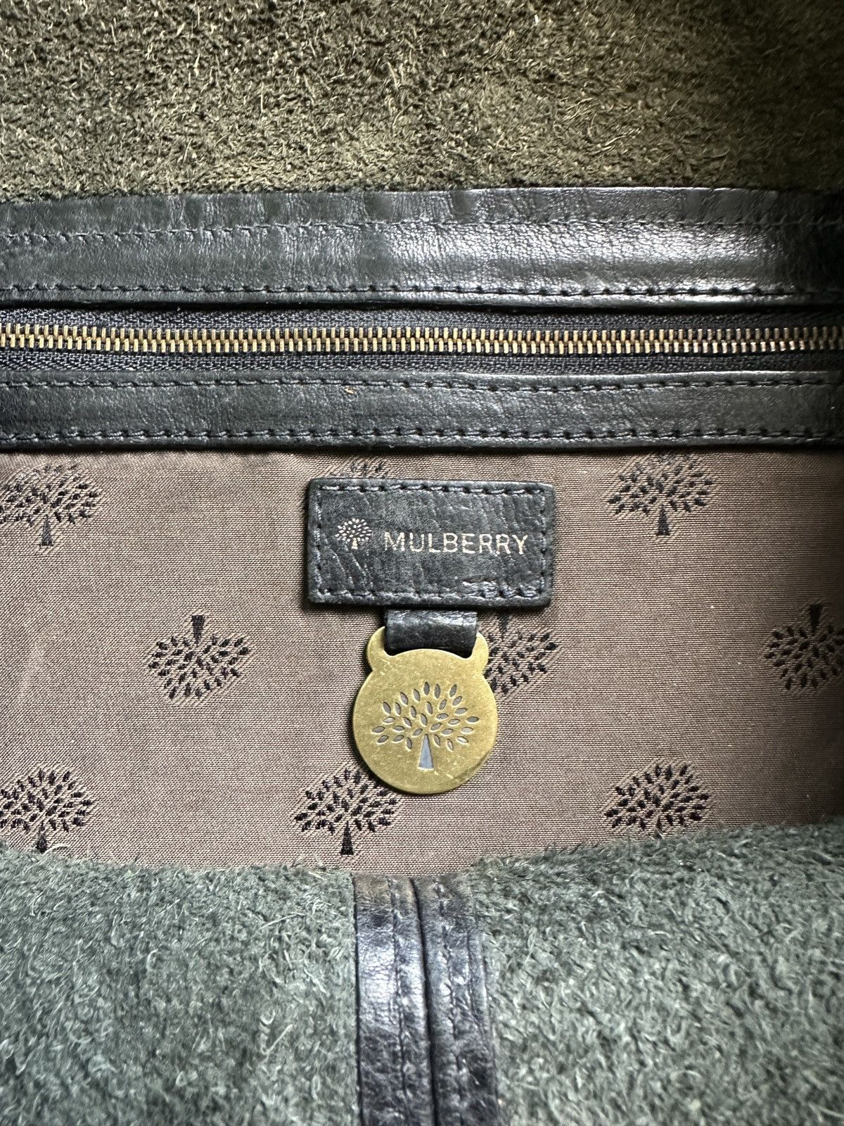 Mulberry Mulberry black leather crossbody bag with gold hardware Size ONE SIZE - 16 Thumbnail