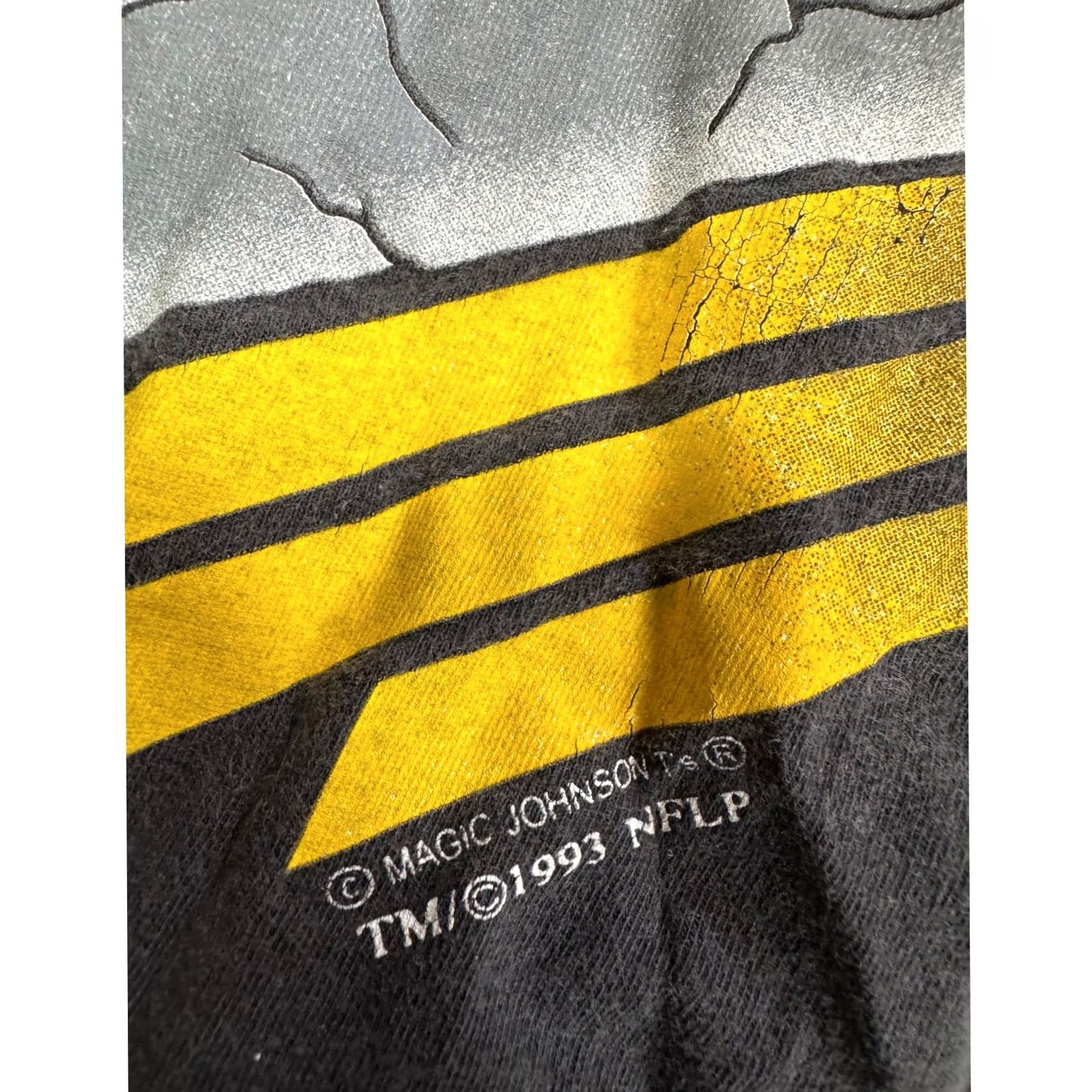 NFL VINTAGE Pittsburgh Steelers Shirt Mens Large NFL Magic Johnson 1993 Size US L / EU 52-54 / 3 - 4 Thumbnail