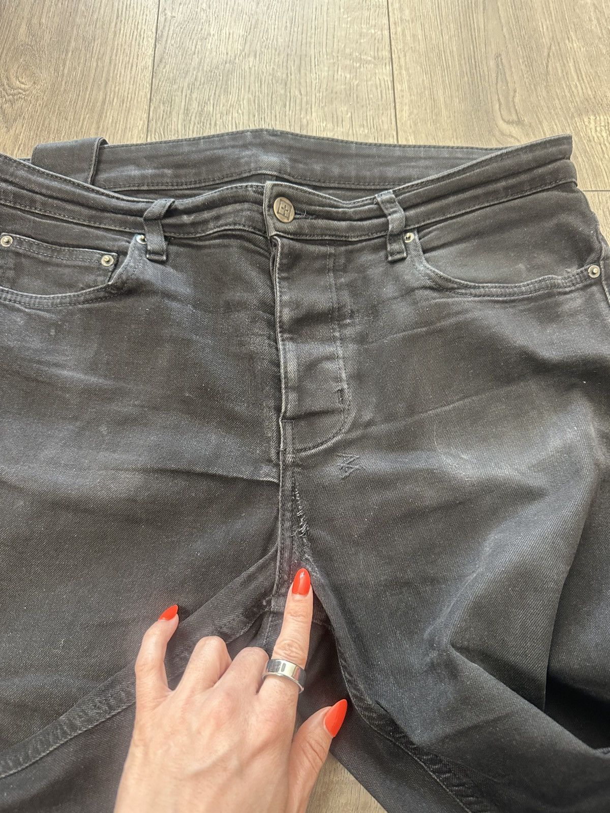 Ksubi Ksubi Chitch Laid Black Size 33 Size US 33 - 14 Thumbnail