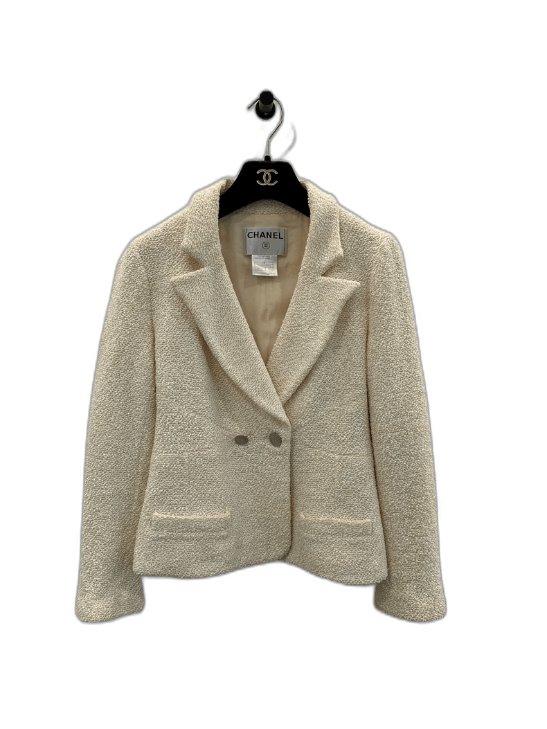 Chanel Classic Beige Casual Blazer by Chanel -2505 Size US M / EU 48-50 / 2 - 1 Thumbnail