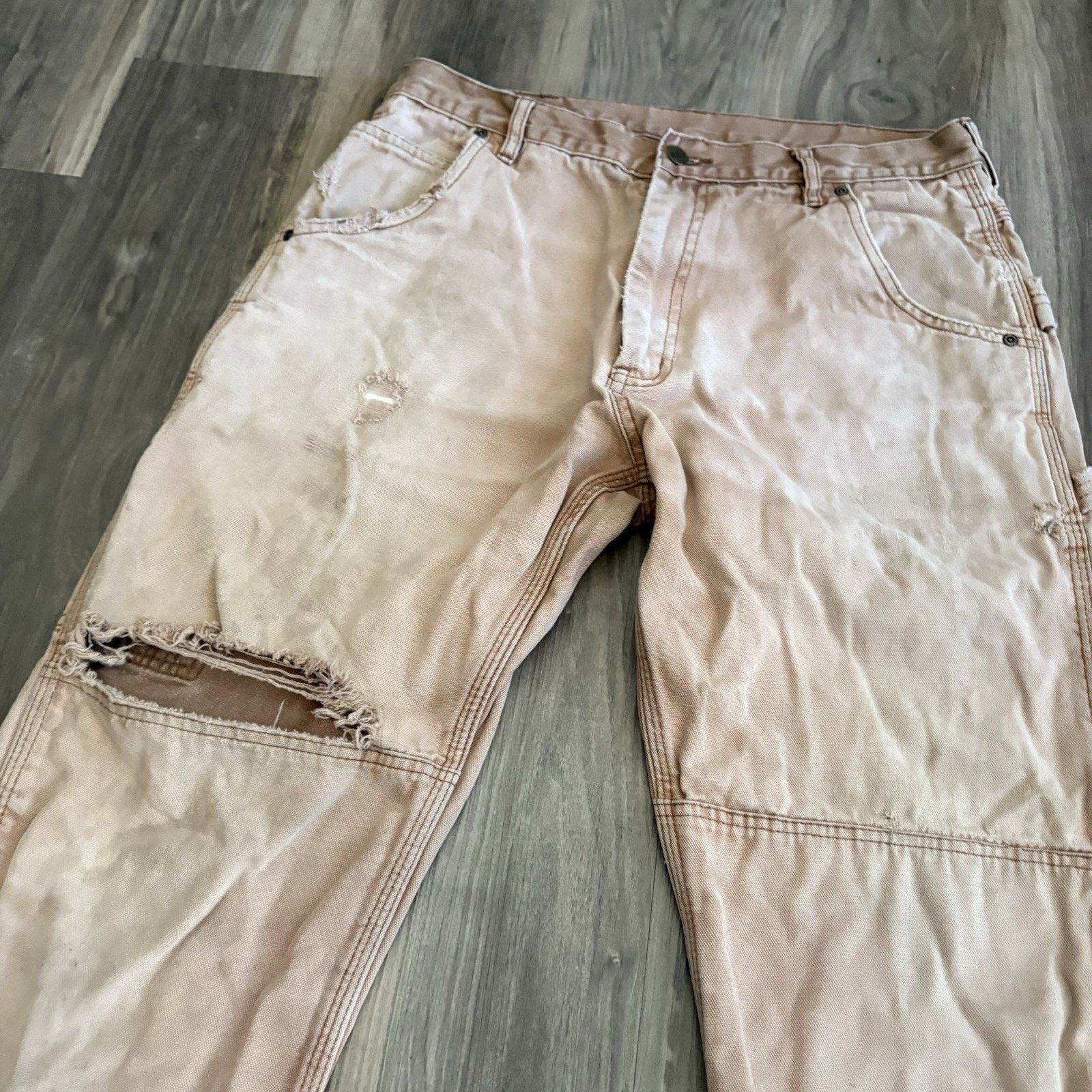 Vintage Vintage Key Carpenter Double Knee Pants Size 34x32 Size US 34 / EU 50 - 9 Thumbnail