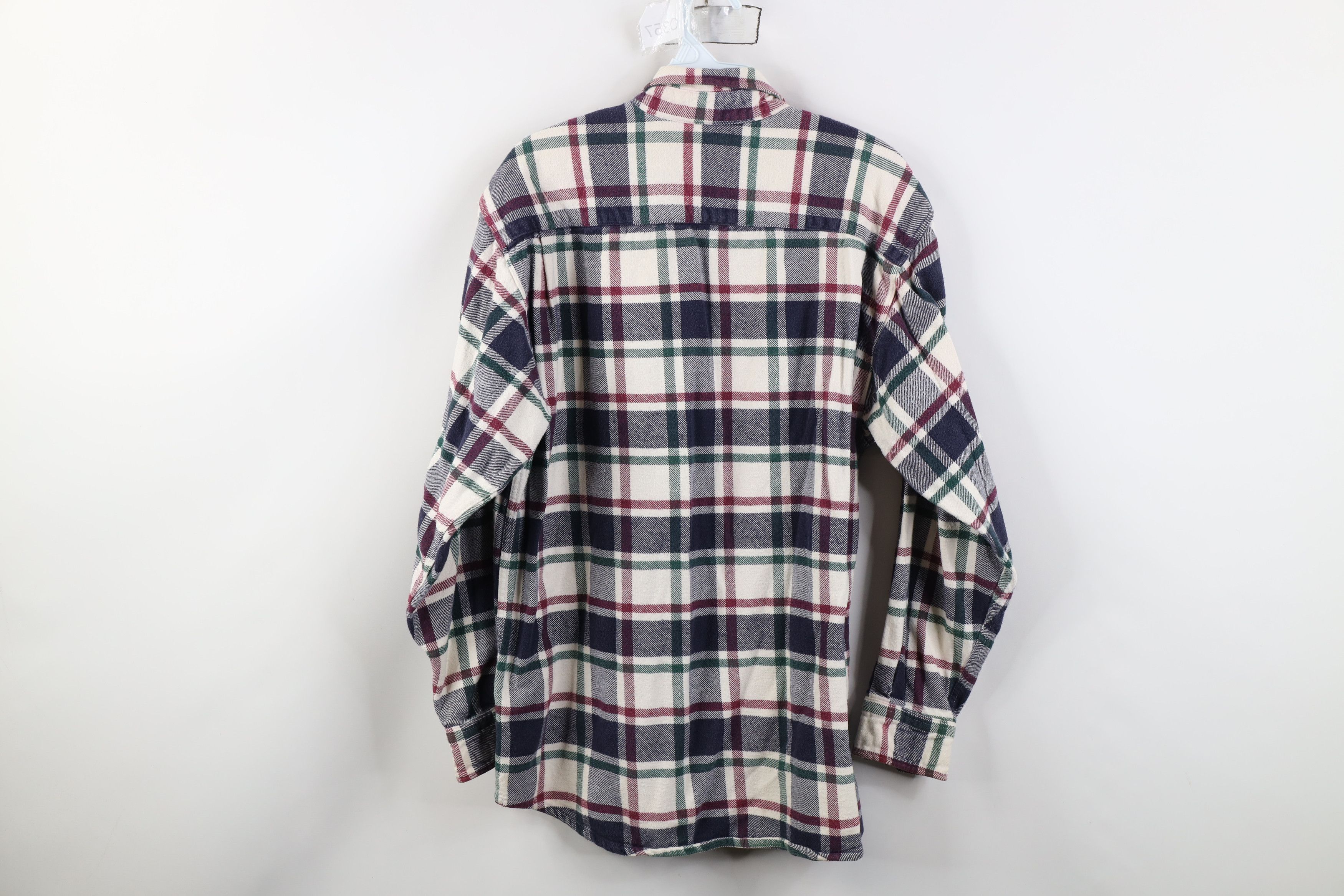 Vintage Vintage 90s Streetwear Flannel Collared Button Down Shirt Size US M / EU 48-50 / 2 - 11 Thumbnail