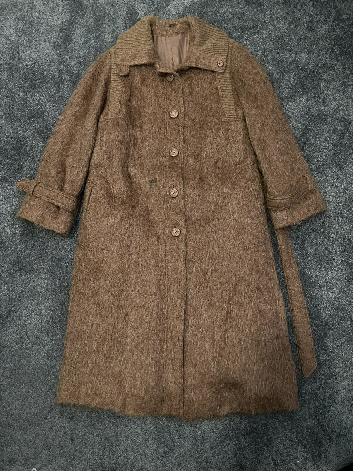 Other Vintage Mohair Wool Fur Jacket Size US L / EU 52-54 / 3 - 1 Thumbnail