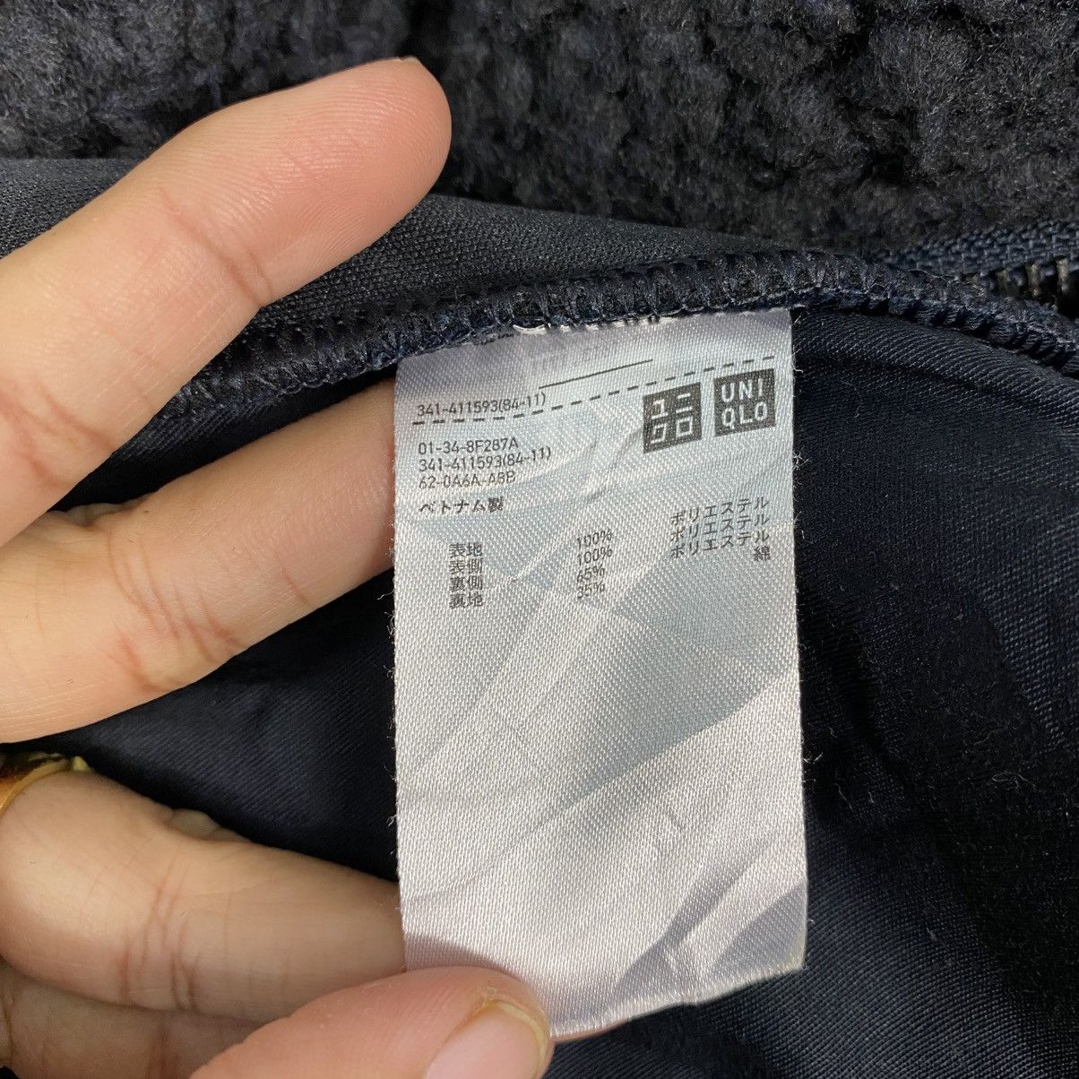 Vintage Wool Bomber Jacket High Collar Uniqlo Undercover