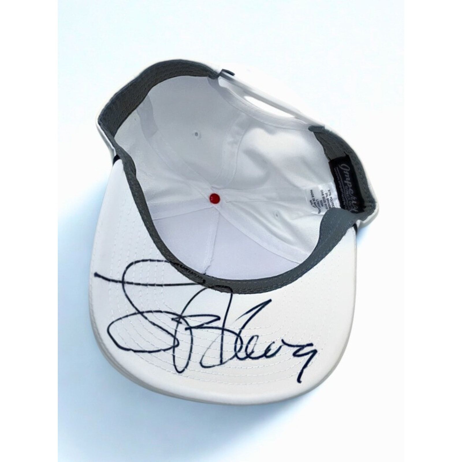 Imperial WEDU White FNS Rope Cap Lance Armstrong Signed RARE Size ONE SIZE - 6 Thumbnail