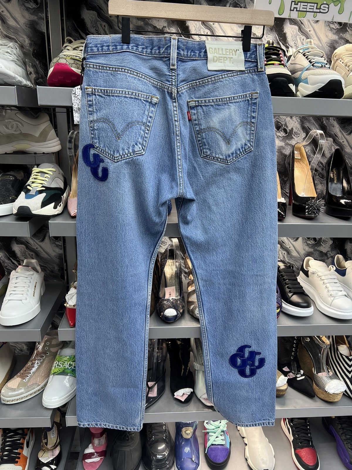 Gallery Dept. Gallery Dept. Repaired G-Patch Denim Jeans Size US 30 / EU 46 - 2 Thumbnail