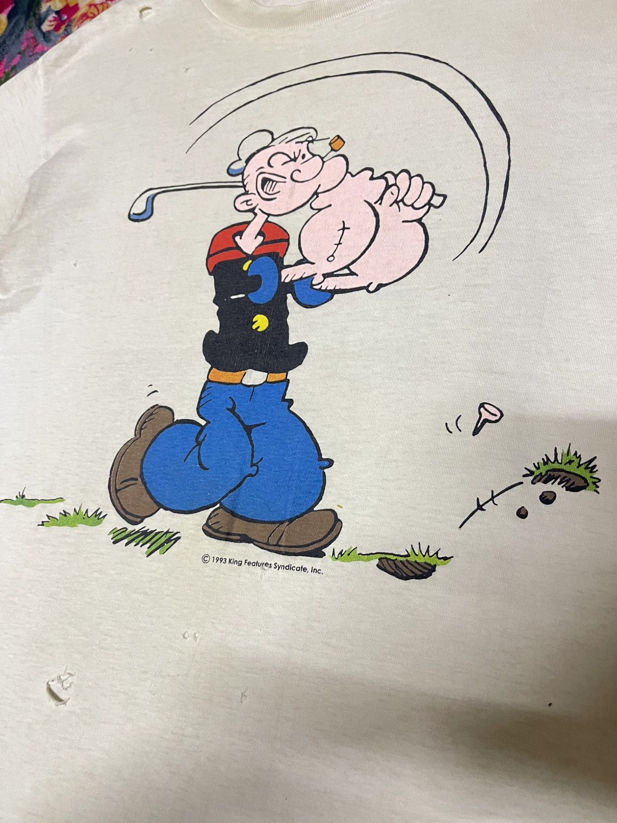Vintage RARE VINTAGE 90s POPEYE BRUTUS Size US M / EU 48-50 / 2 - 11 Thumbnail