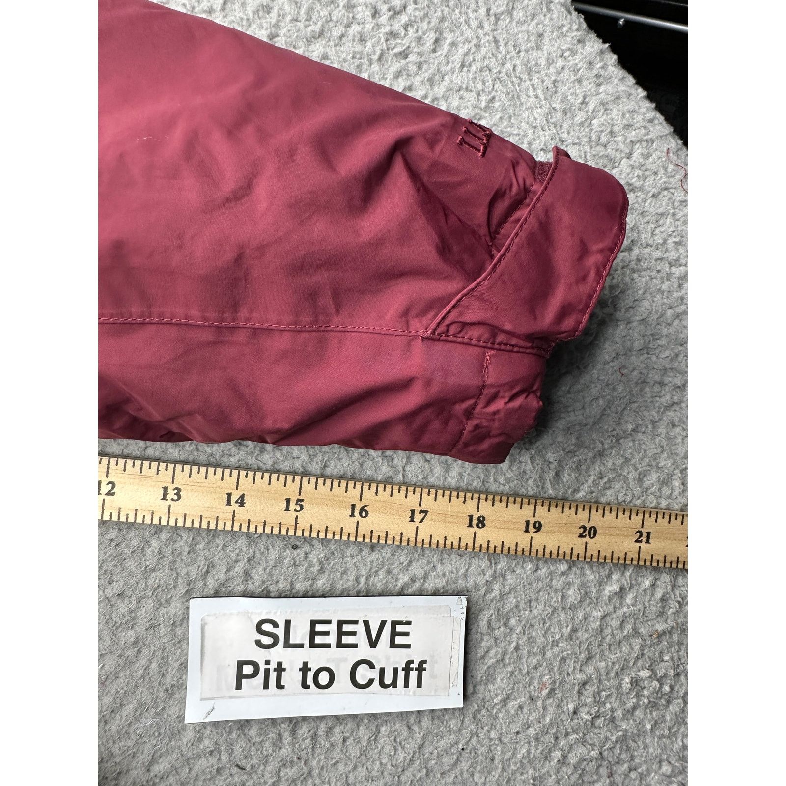 L.L. Bean LL Bean 276588 Goose Down Puffer Coat Womens Small Red Parka Size S / US 4 / IT 40 - 5 Thumbnail