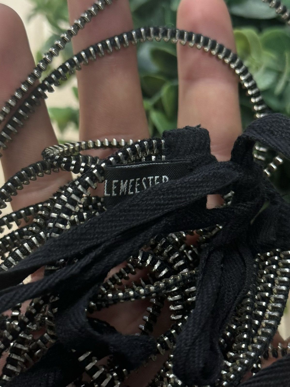 Ann Demeulemeester SS2010 Ann Demeulemeester Zipper Necklace Size ONE SIZE - 3 Thumbnail