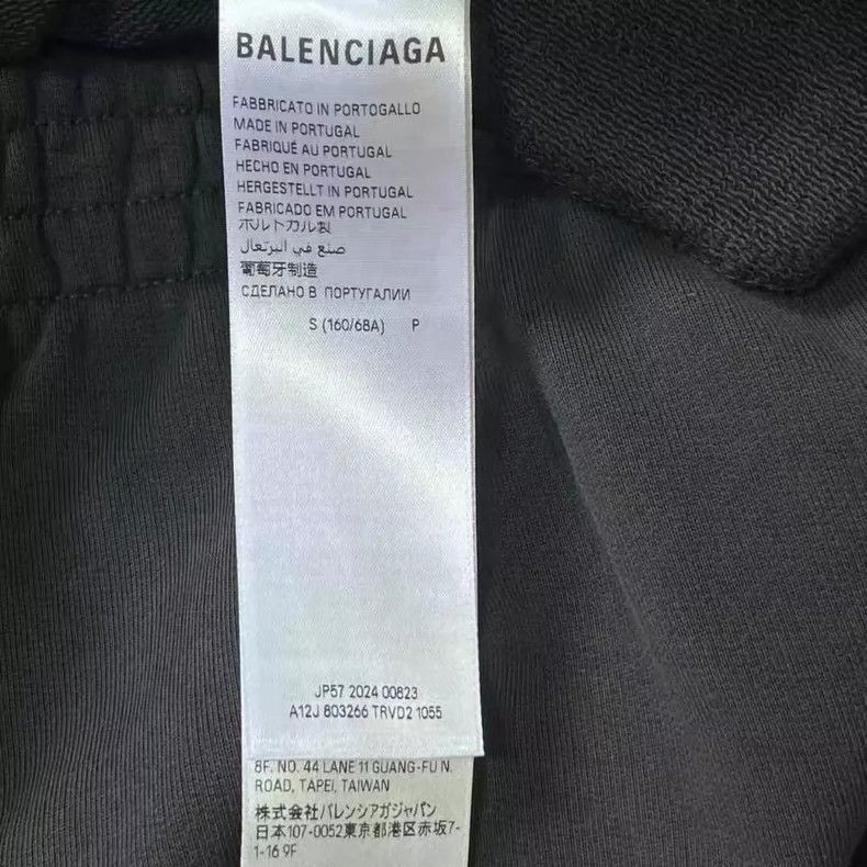 Balenciaga Balenciaga size S Co-branded trousers black show style loo Size US 27 - 6 Thumbnail