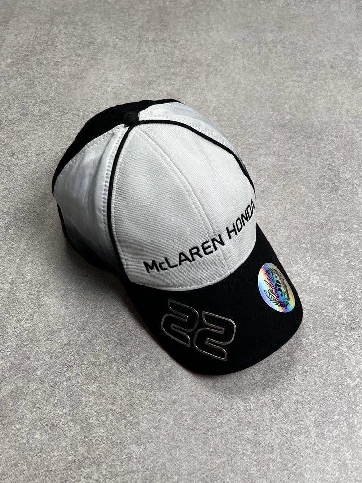 Vintage Vintage Mclaren Honda Racing F-1 Nascar Cap Os Size ONE SIZE - 1 Thumbnail