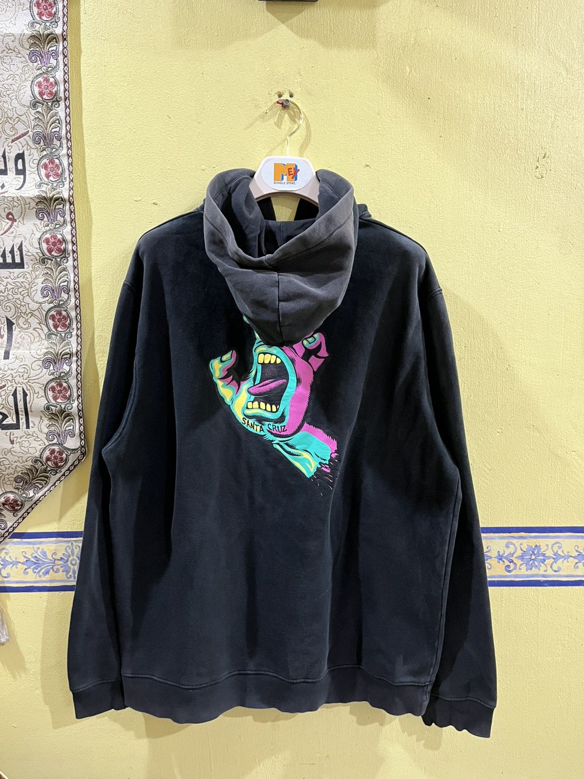 Santa Cruz Skateboards Santa Cruz Screaming Hand men's pullover hoodie Size US XL / EU 56 / 4 - 2 Thumbnail