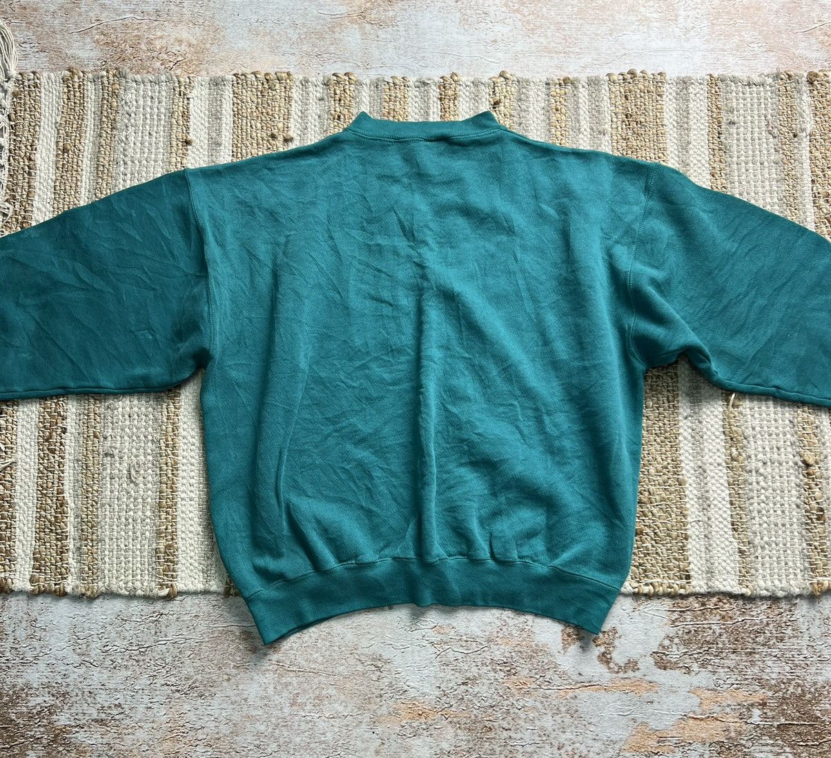 Tultex Tultex vintage trashed sweatshirt Size US XL / EU 56 / 4 - 6 Thumbnail