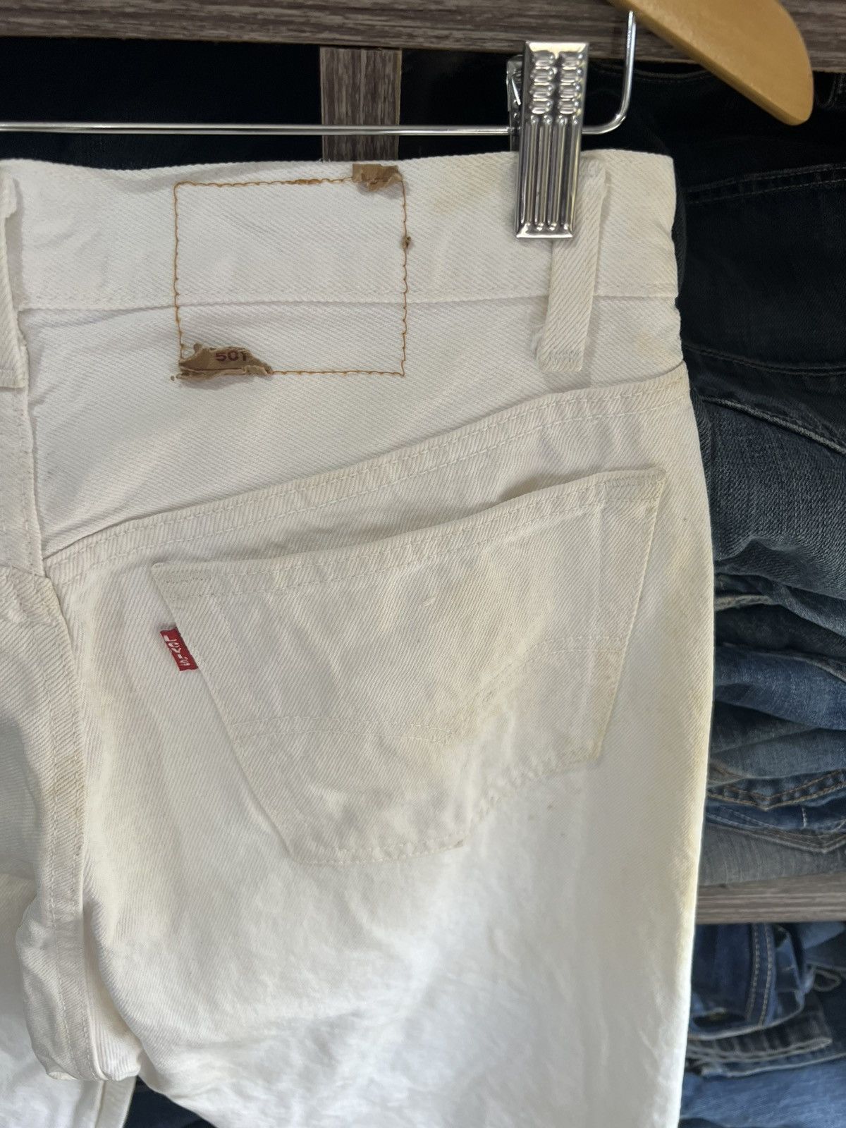 Levi's Vintage Clothing 🔥Vintage Levis 501 Button 520 Denim Size US 31 - 14 Thumbnail