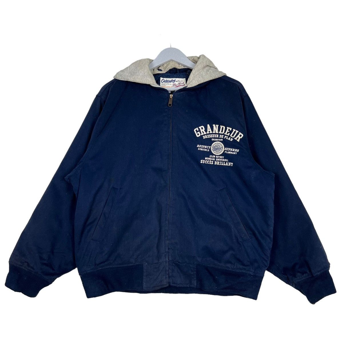 Japanese Brand VINTAGE BE HOP HOODIE BOMBER JACKET Size US L / EU 52-54 / 3 - 2 Thumbnail