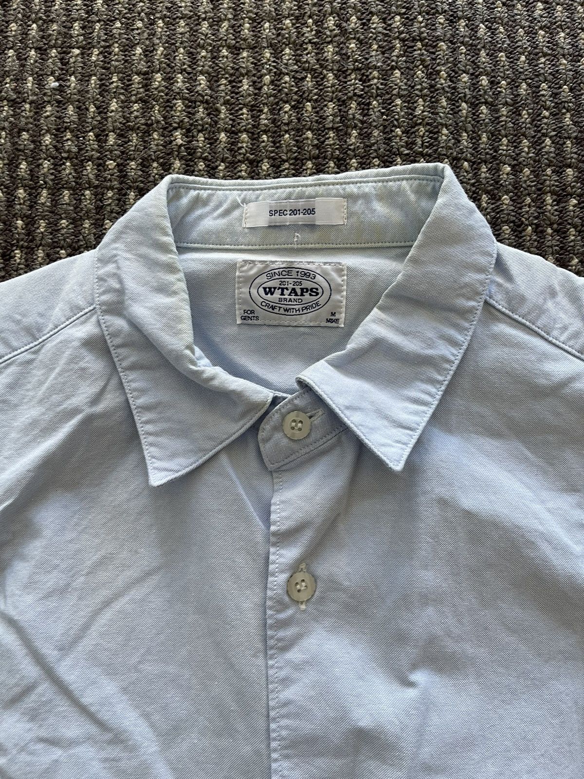 Wtaps Wtaps 11AW Oxford Shirt Size US M / EU 48-50 / 2 - 3 Thumbnail
