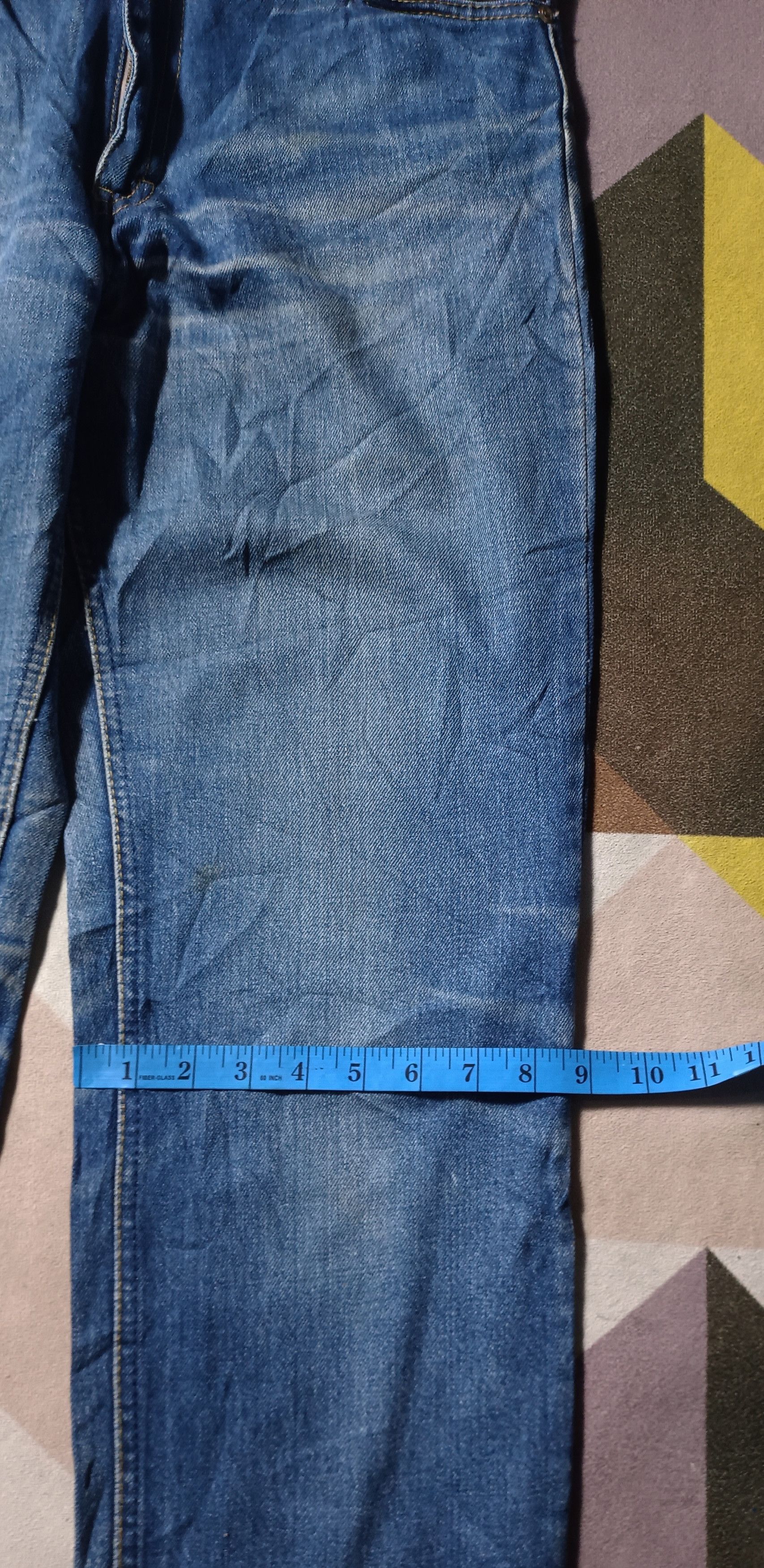 Lee Vintage Lee Riders ®MR Talon Zipper Denim Size US 29 - 14 Thumbnail