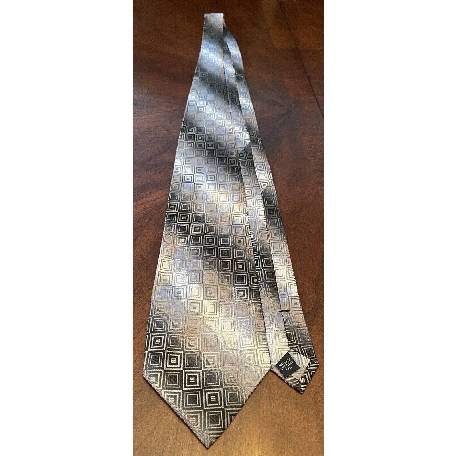 Pronto Uomo Pronto Uomo Hand Made 100% Silk Men’s Neck Tie Made In China Size ONE SIZE - 3 Thumbnail