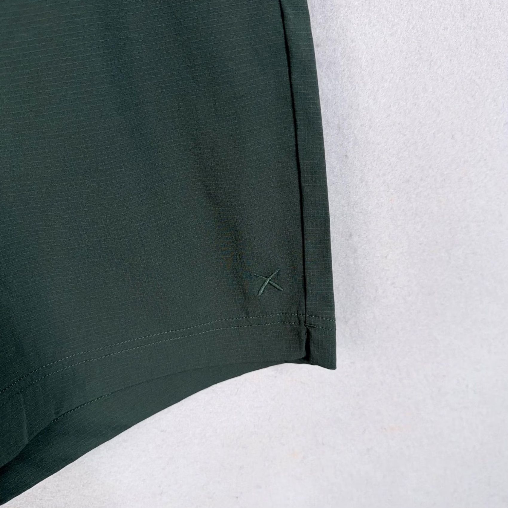 Cuts Cuts Shorts Mens Large Green Ripstop Athletic Quick Dry Drawstring Pockets Run Size US 33 - 3 Thumbnail