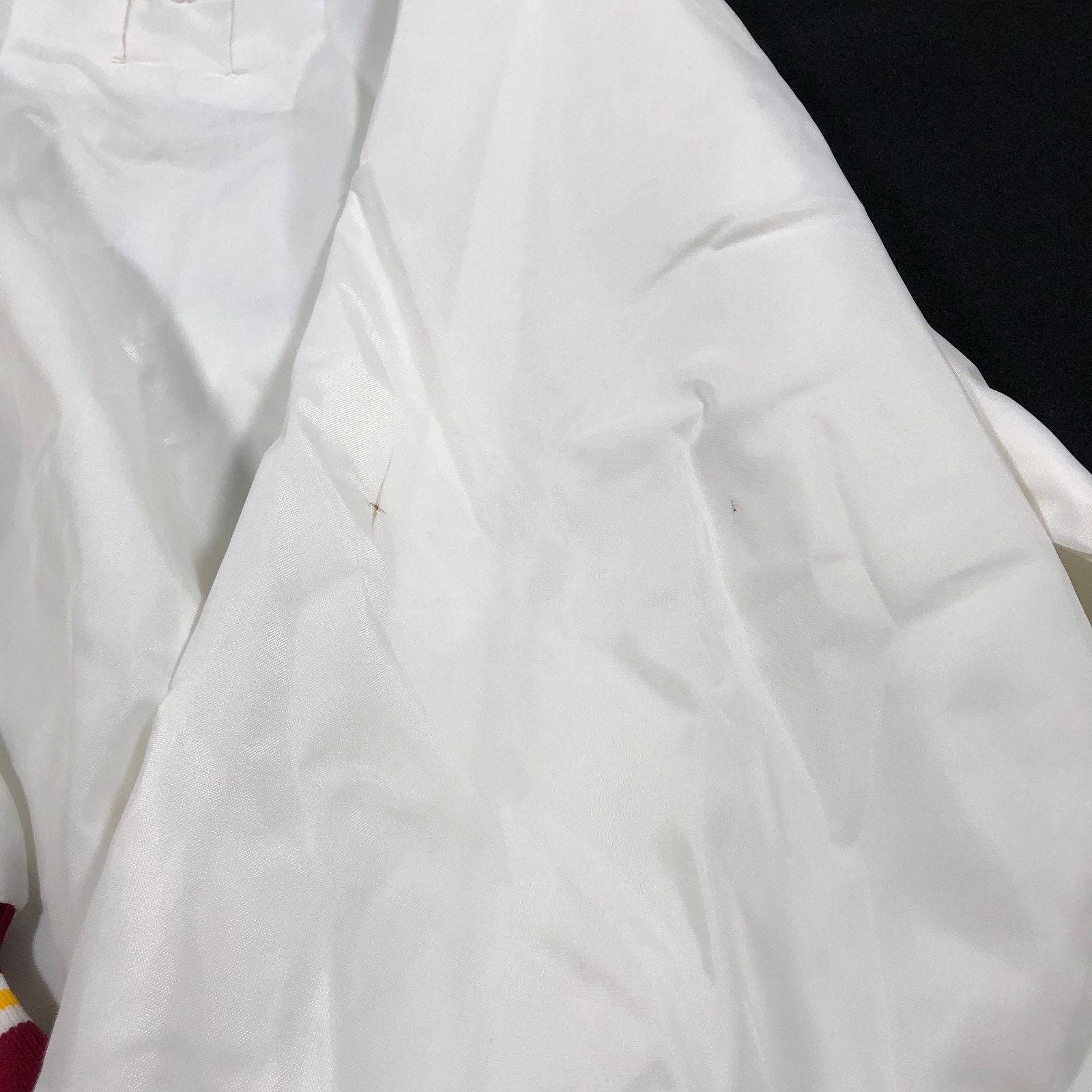Vintage vintage 90s BIKE White maroon nylon windbreaker Jacket XL Size US XL / EU 56 / 4 - 6 Thumbnail