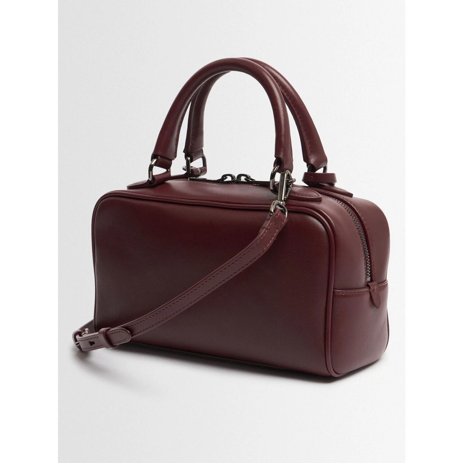 Brunello Cucinelli BRUNELLO CUCINELLI Ruby Leather Top Handle Bag New Size ONE SIZE - 3 Thumbnail