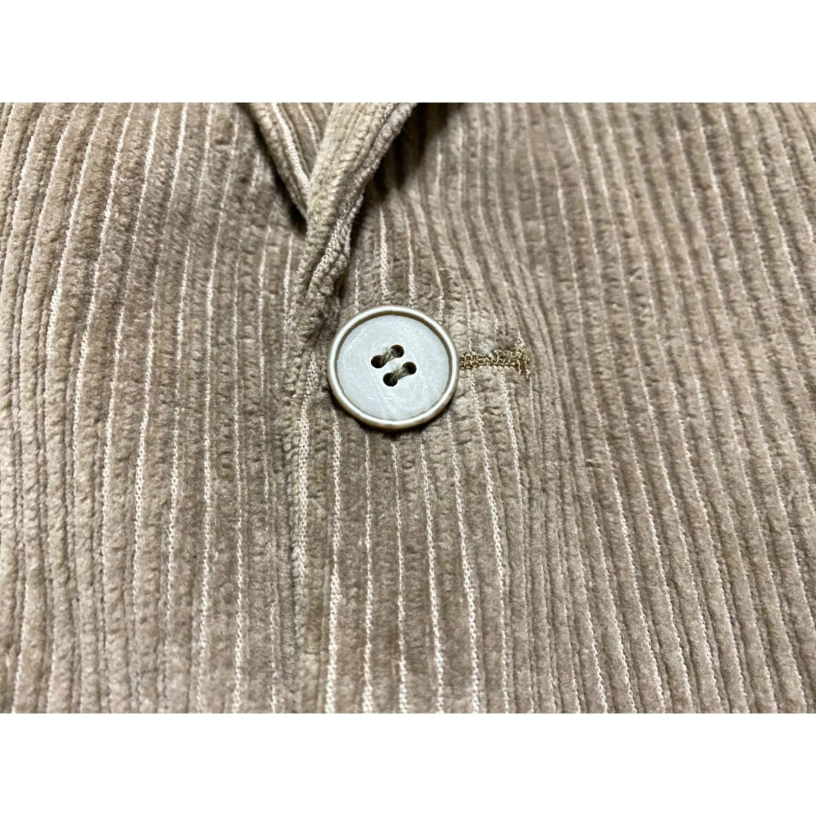 Members Only VINTAGE Members Only Blazer Mens 44R Corduroy Brown 2 Button Sport Coat Shirt Jacket 2 Piece 46 Chest Size 44R - 4 Thumbnail