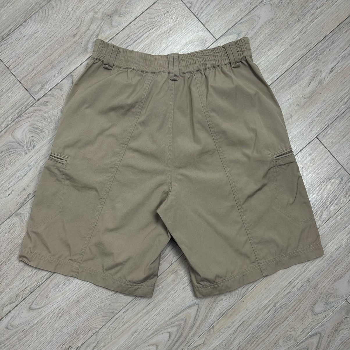 Lotto Sport Vintage Y2K Lotto Beige Tan Cotton Multi Pocket Shorts Size US 28 / EU 44 - 8 Thumbnail