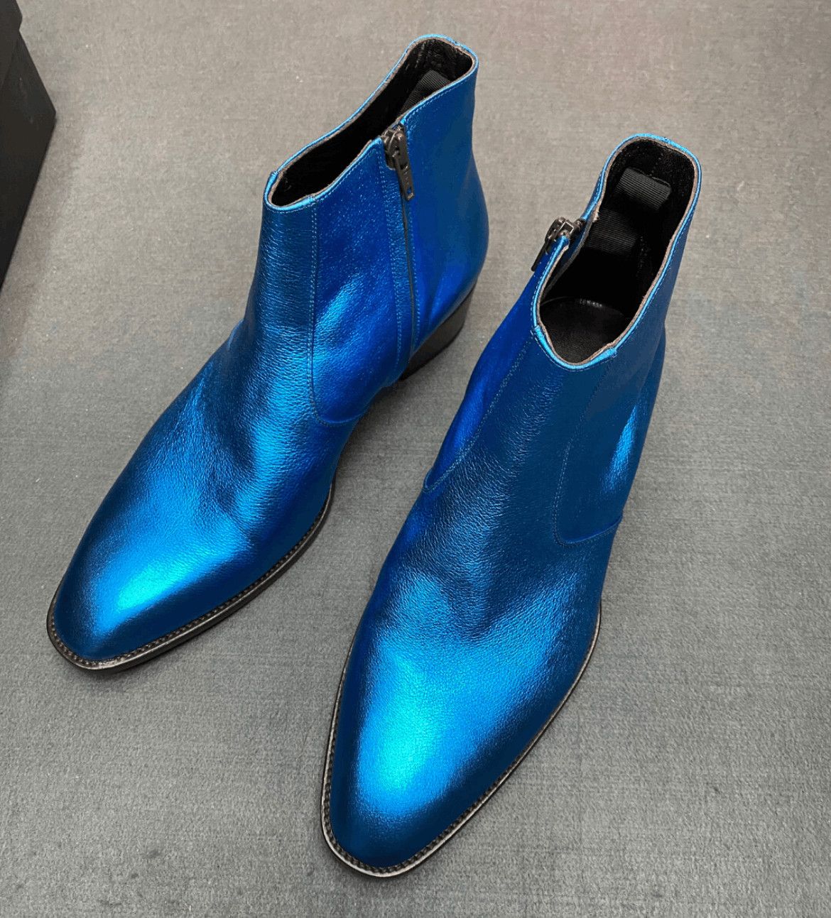 Saint Laurent Paris Saint Laurent Paris Metal Boots Size US 10 / EU 43 - 3 Thumbnail