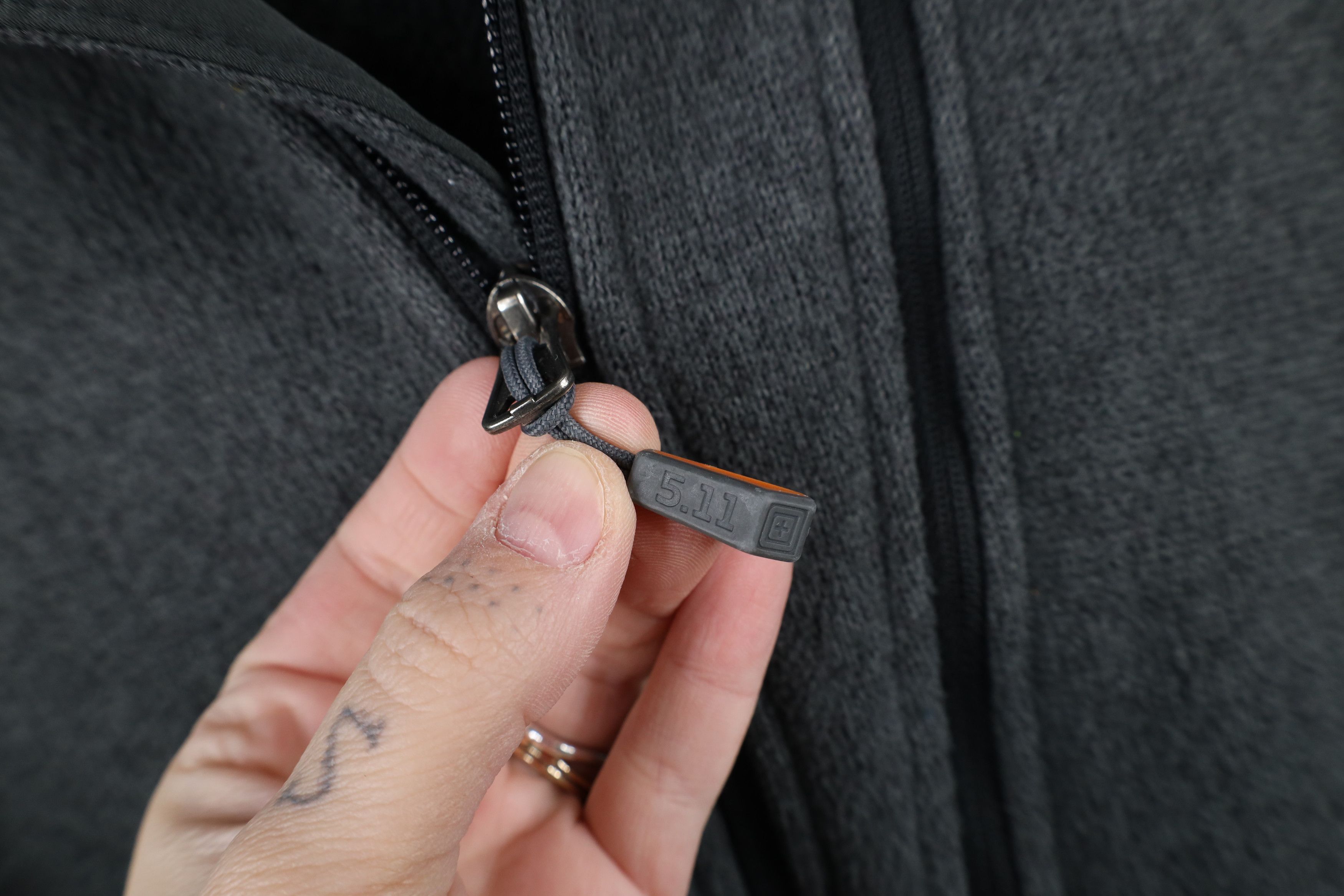 Vintage 5.11 Tactical Series Full Zip Fleece Sweater Jacket Gray Size US L / EU 52-54 / 3 - 7 Thumbnail