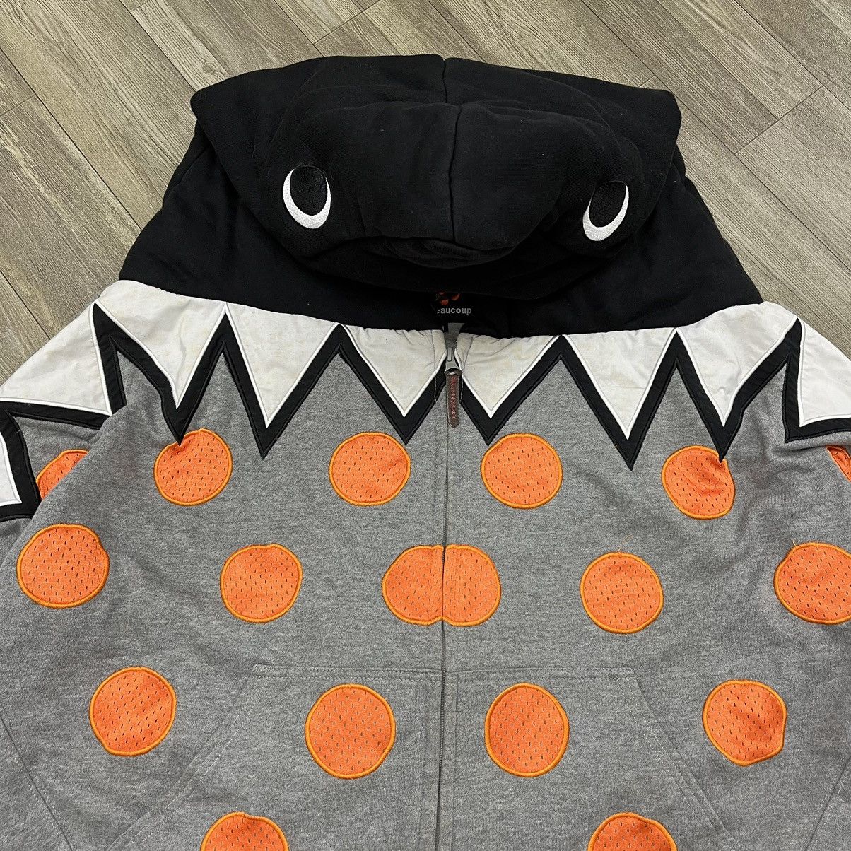 mercibeaucoup FW 2011 Mercibeaucoup by Issey Miyake Shark 3D Zip Hoodie Size US M / EU 48-50 / 2 - 6 Thumbnail