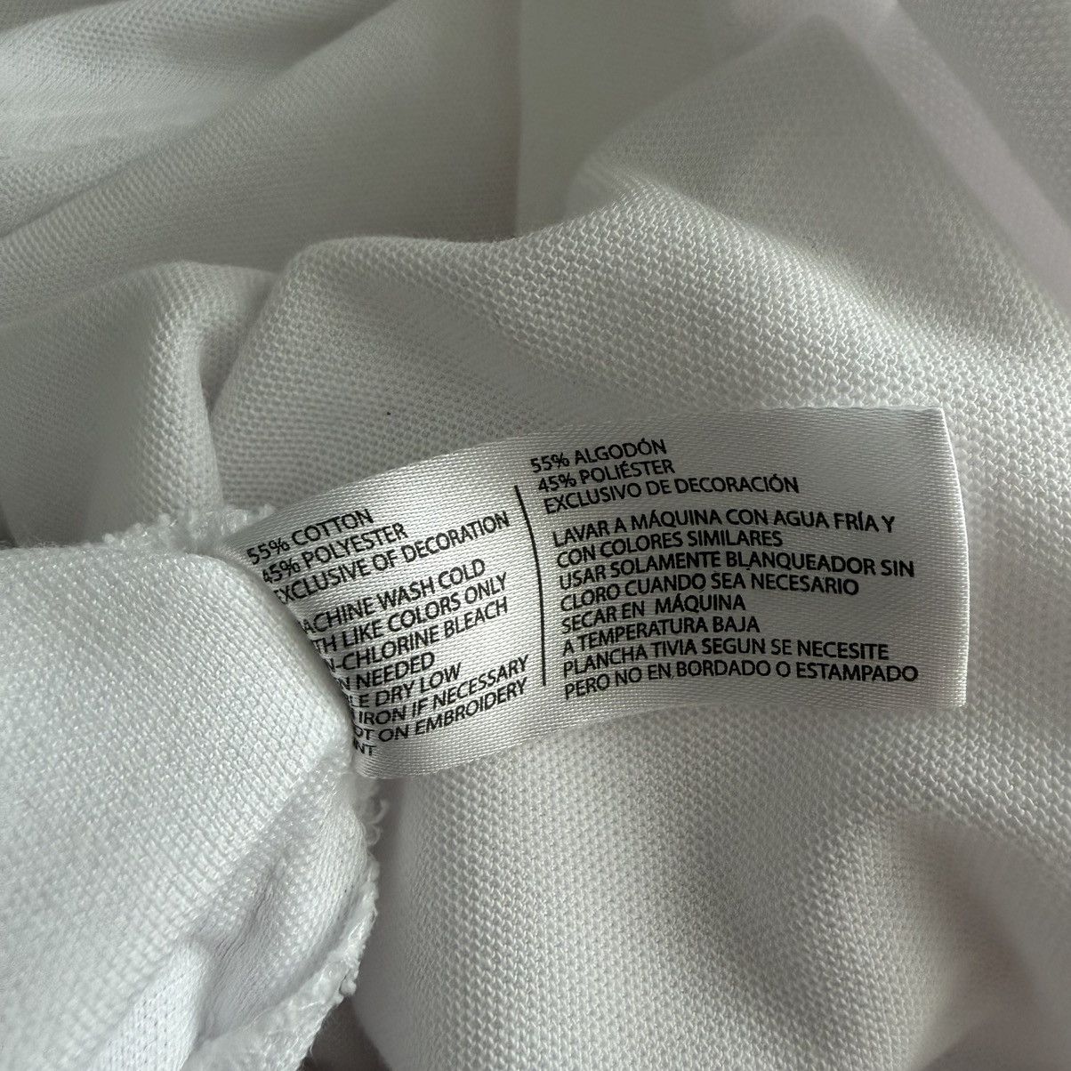 U.S. Polo Assn. U.S. Polo Assn Performance Pique Polo Shirt Men’s XL White Size US XL / EU 56 / 4 - 4 Thumbnail