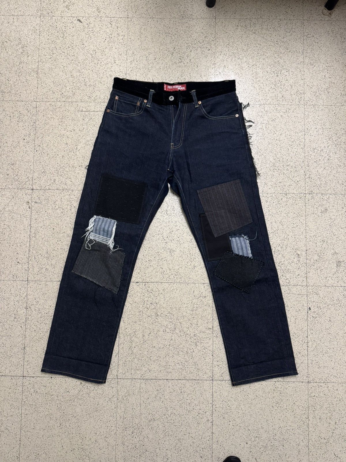 Junya Watanabe × Levi's Junya Watanabe Patchwork Denim Blue Size US 33 - 1 Thumbnail