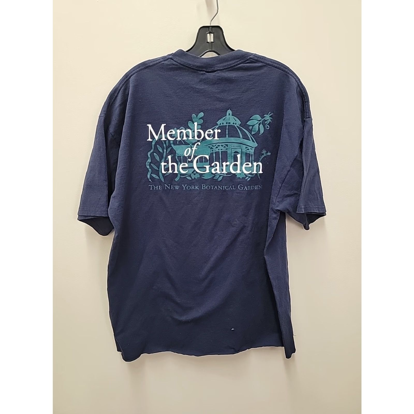 Jerzees VINTAGE Jerzees T-Shirt Blue Crew Neck Short Sleeve Men XL Graphic Print Logo Distressed Cotton 24 Chest 30 Length Size US XL / EU 56 / 4 - 4 Thumbnail