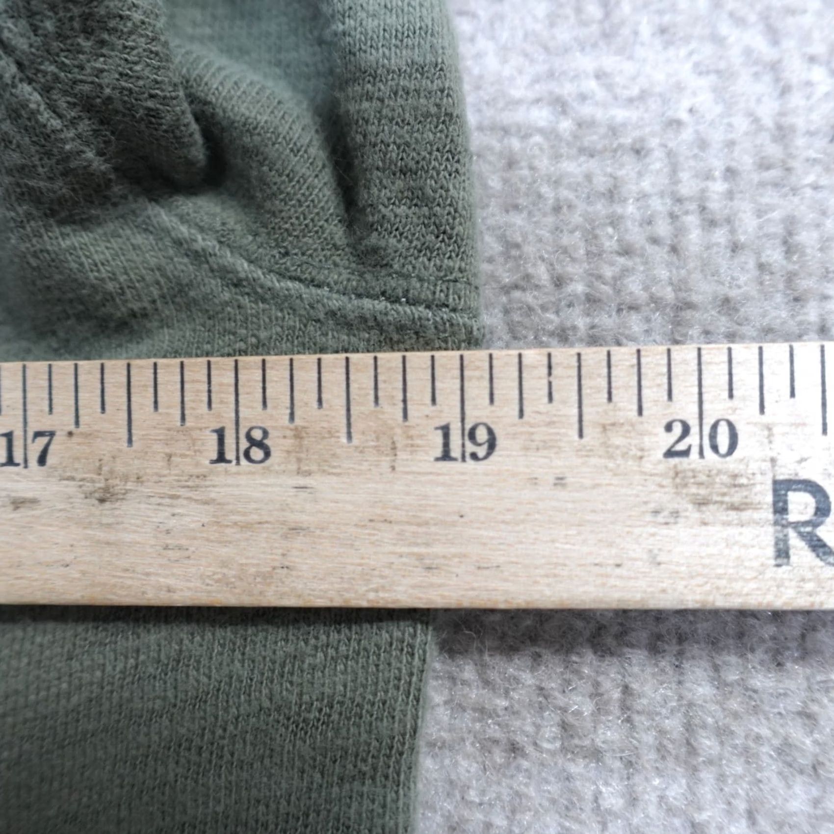 Abercrombie & Fitch Abercrombie & Fitch Shirt Small Green Long Sleeve Embroidered Pocket Crew Neck Men XS S? Size US S / EU 44-46 / 1 - 7 Thumbnail