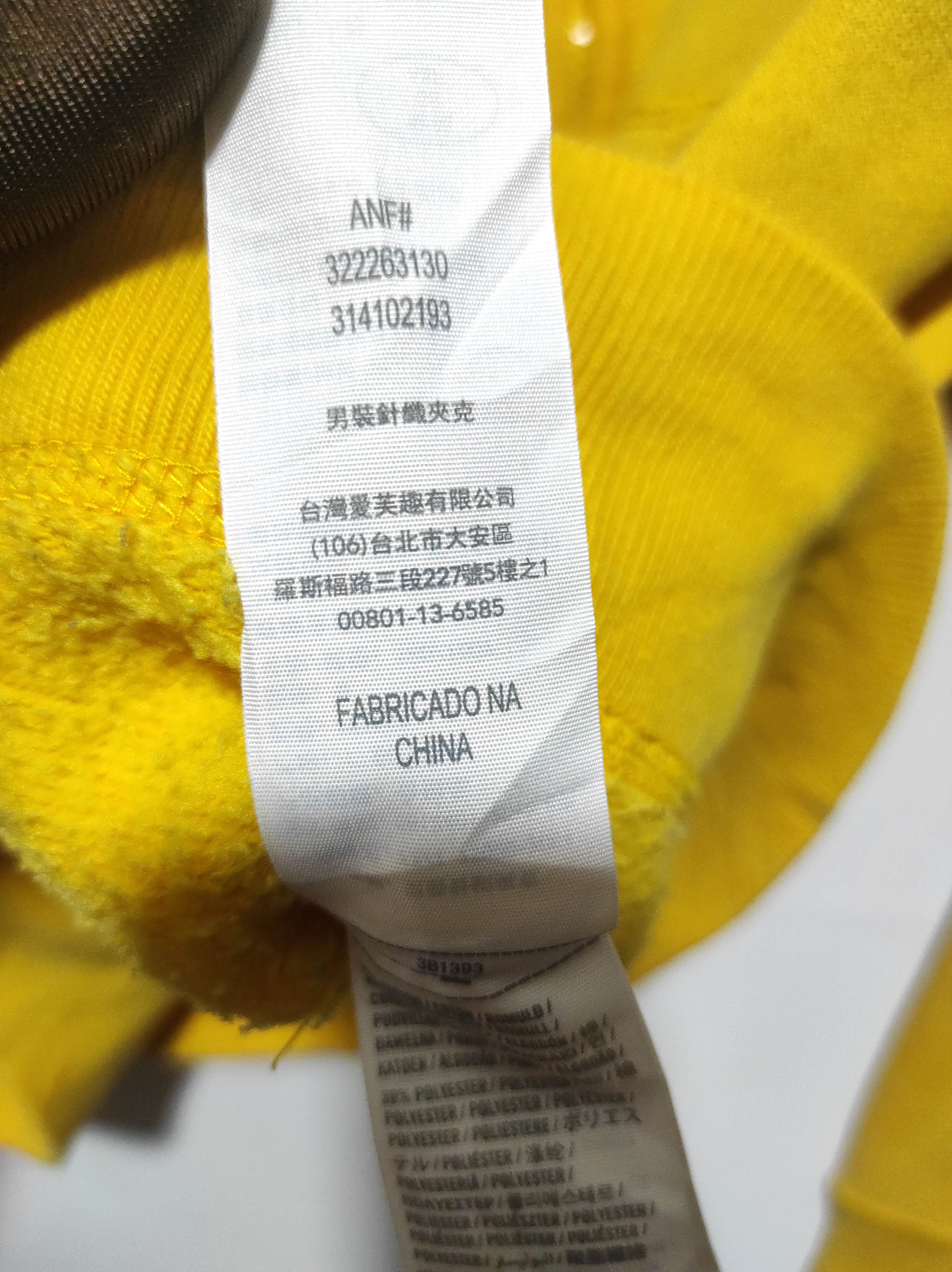Hollister Hollister Zip Fur Hoodie IfSixWasNine LGB style Yellow Size US M / EU 48-50 / 2 - 13 Thumbnail