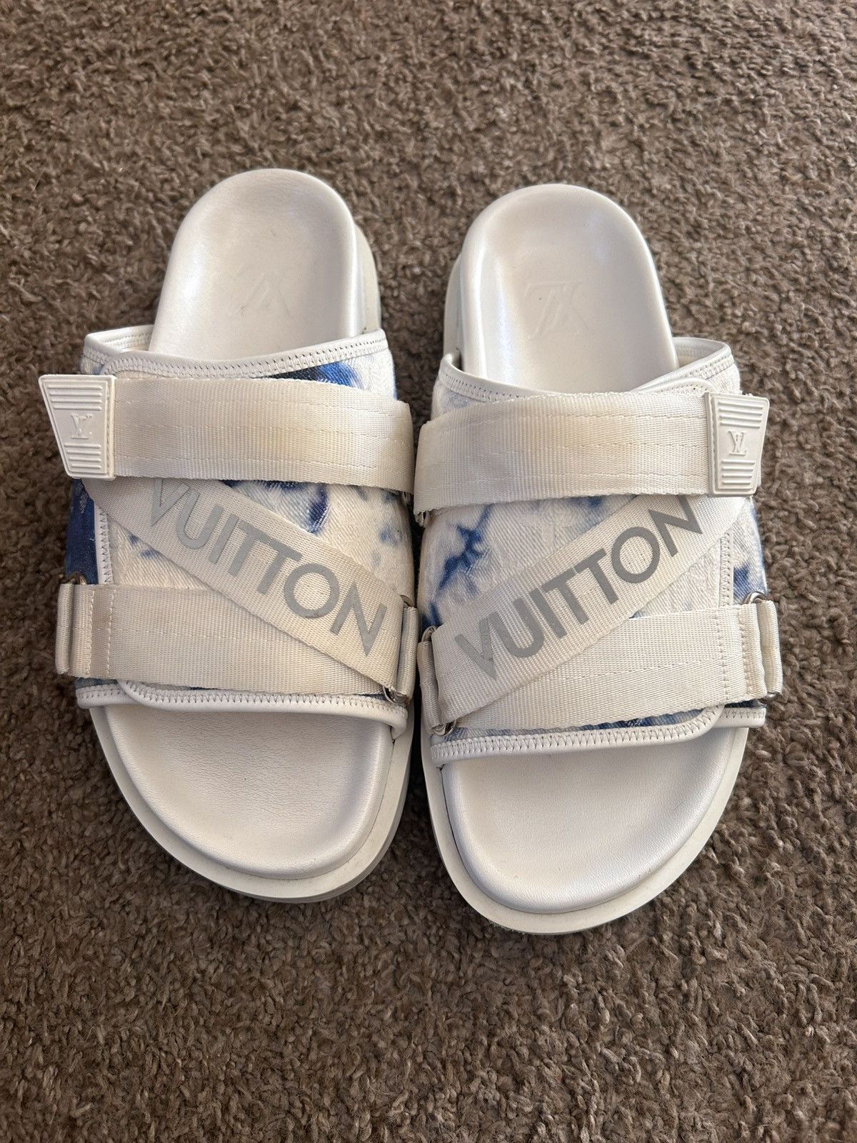 Louis Vuitton Louis vuitton Honolulu slides Size US 7 / EU 40 - 1 Thumbnail