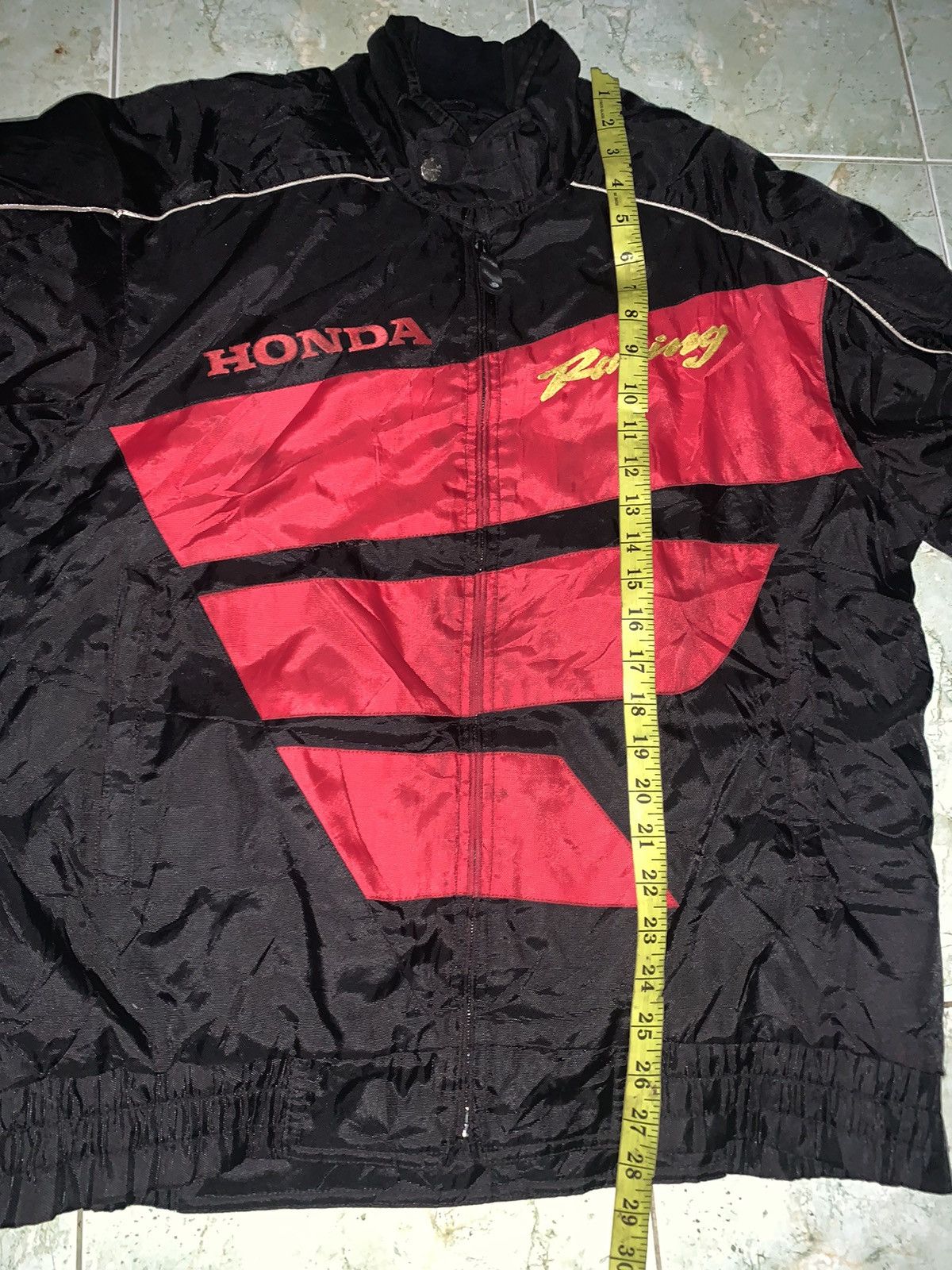 Honda × Japanese Brand × Vintage Vintage HONDA RACING RIDER JACKET Nylon Size US L / EU 52-54 / 3 - 11 Thumbnail