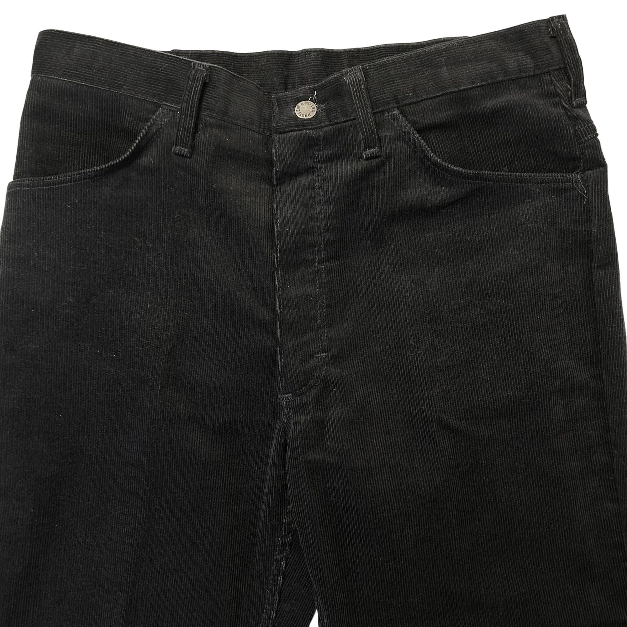 Rustler NEW NOS Vtg Rustler MoD CORDUROY Strait Leg Cords USA Pants Size US 34 / EU 50 - 6 Thumbnail