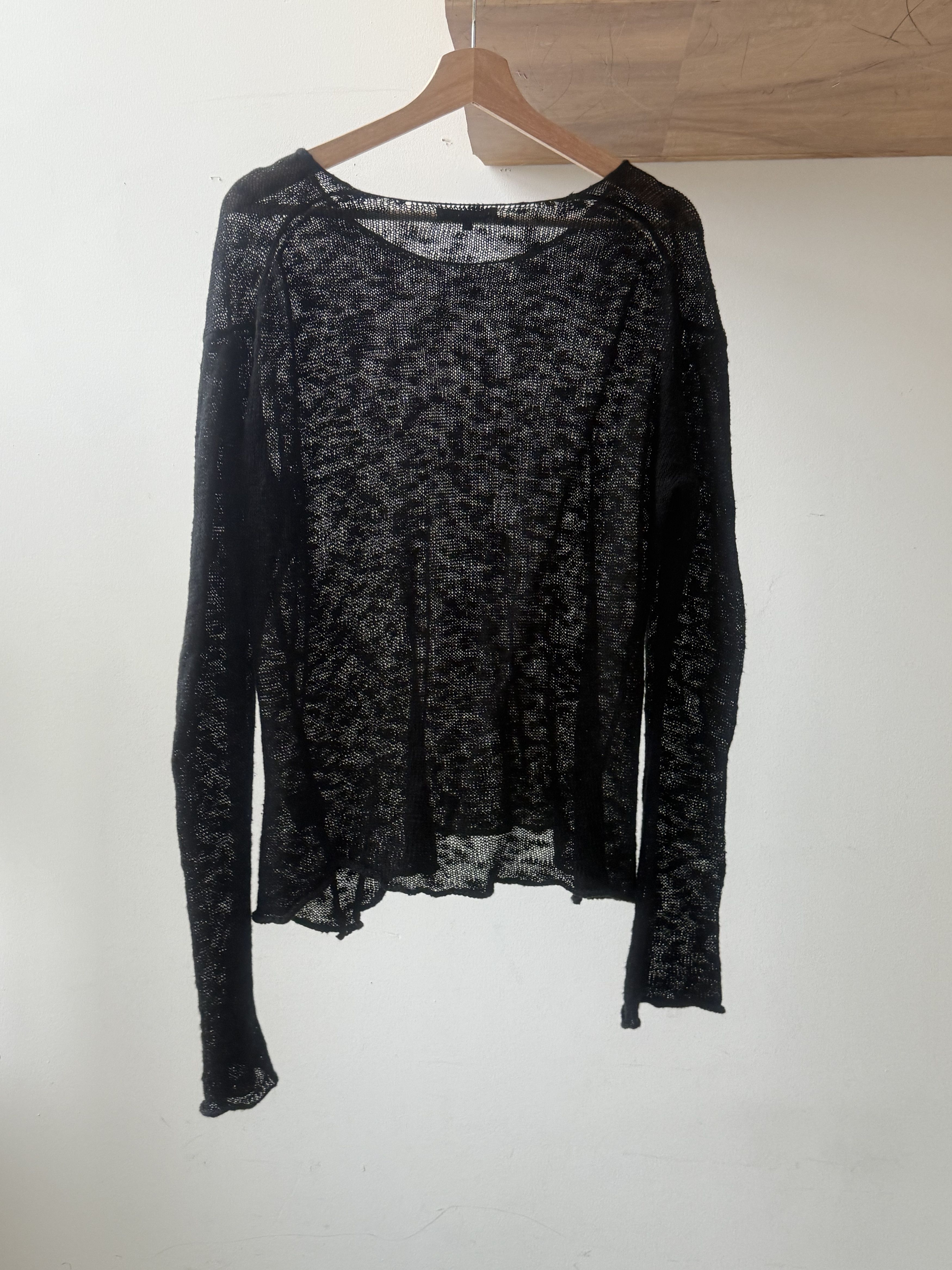 Shellac Shellac Mesh knit long sleeve Size US M / EU 48-50 / 2 - 1 Thumbnail